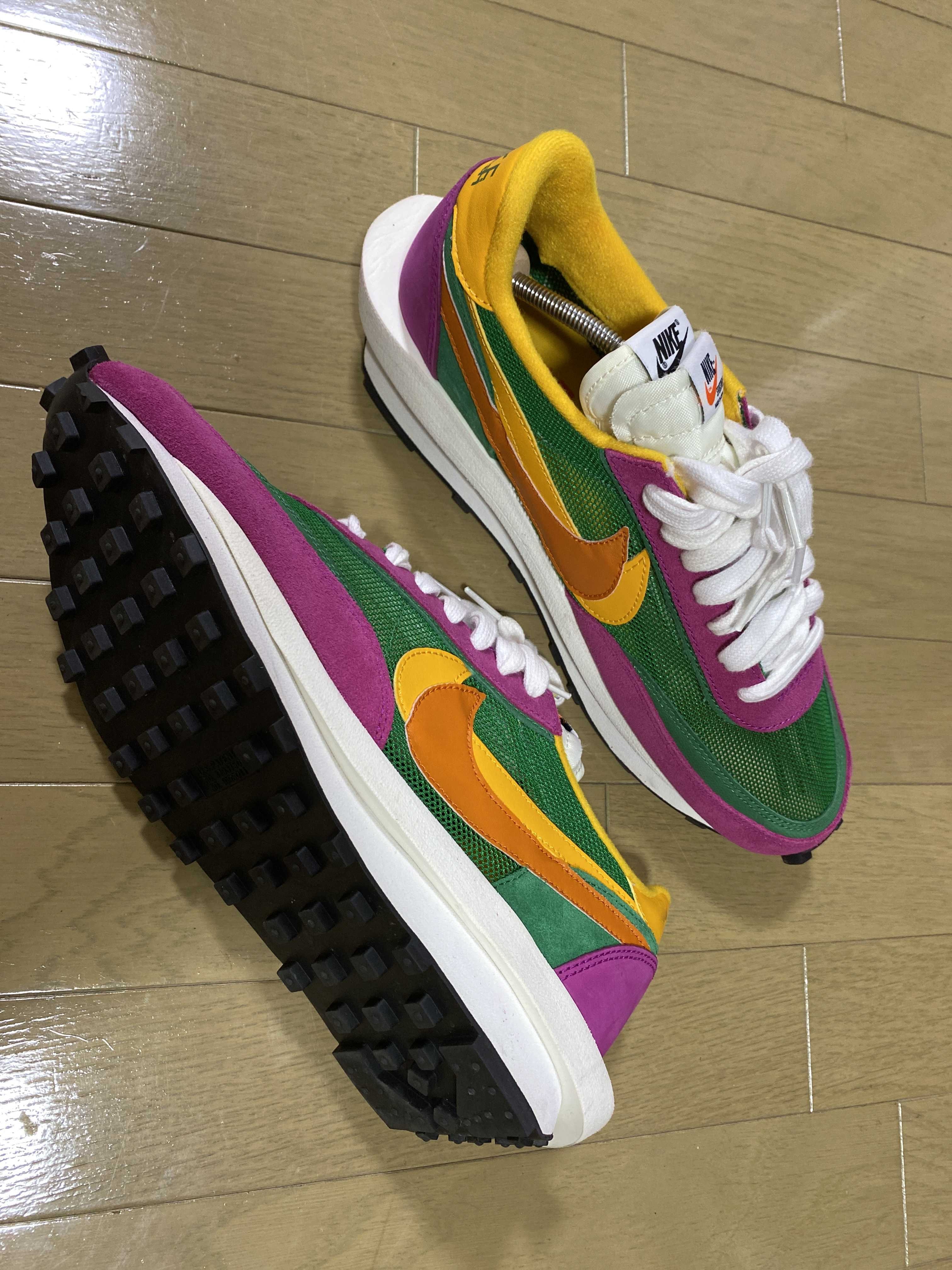 sacai × NIKE LDV WAFFLE "PINE GREEN"