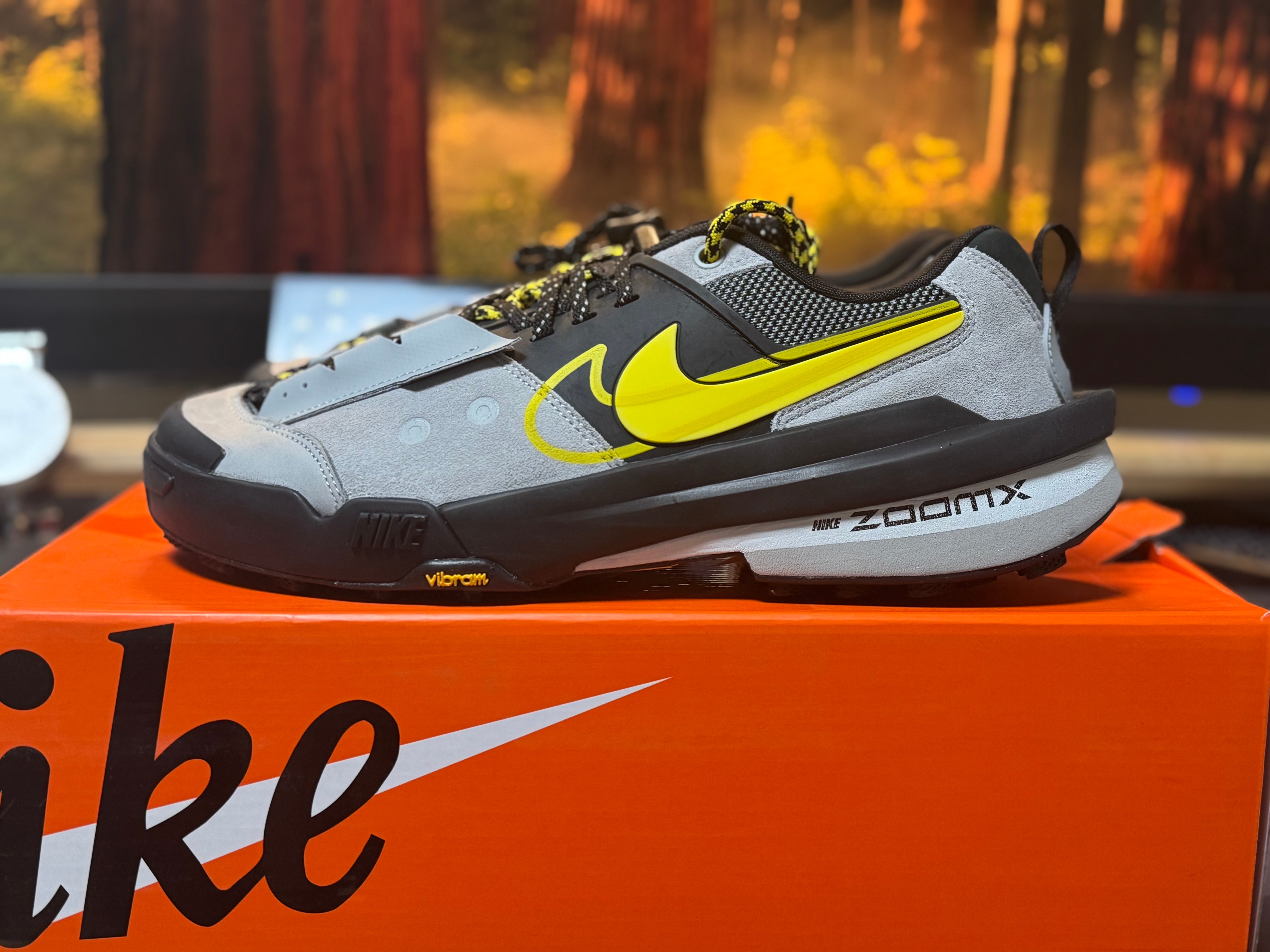 サカイ × ナイキ ゼガマドーム "マットシルバー"