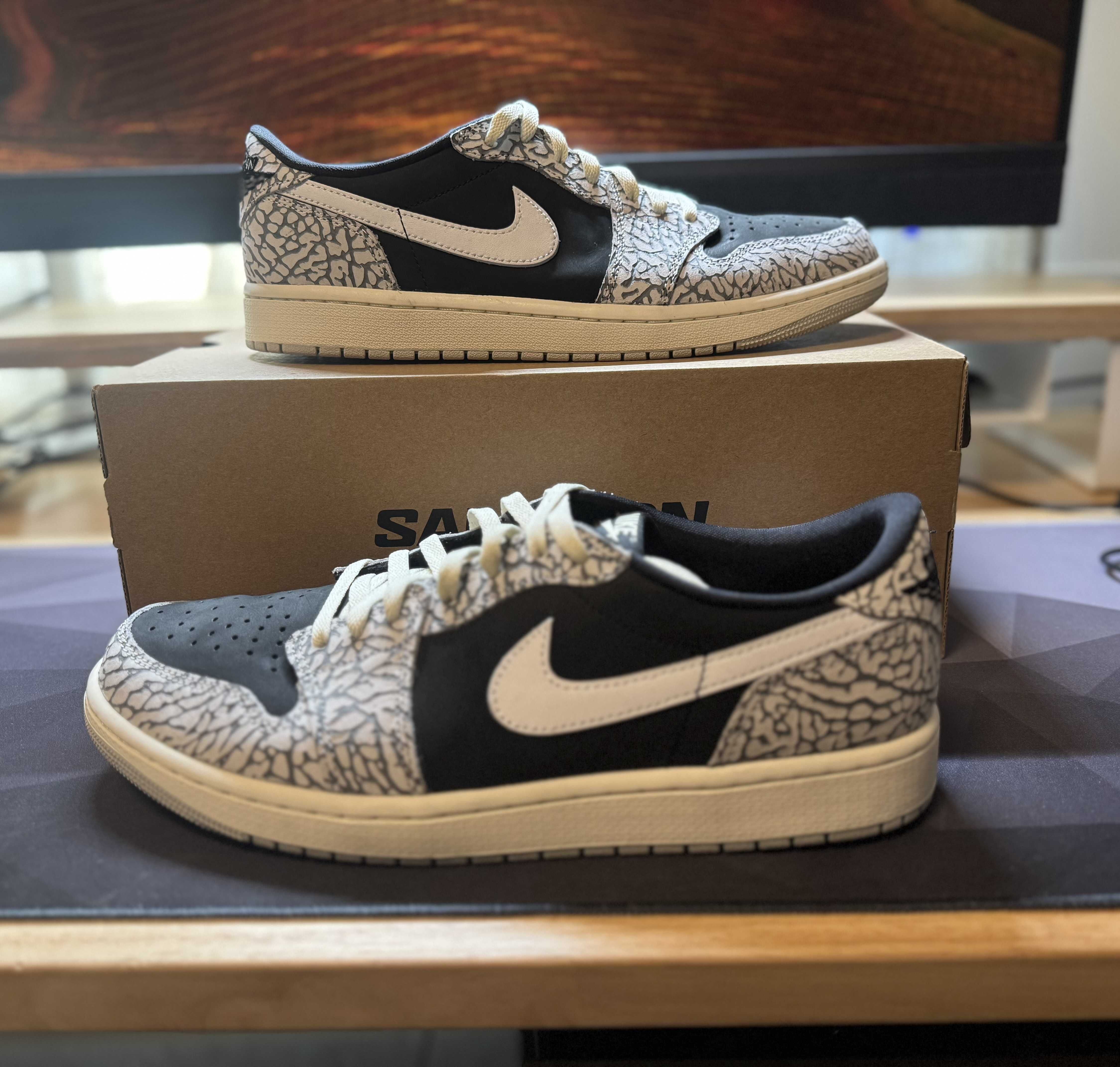 Nike Air Jordan 1 Retro Low OG "Black Cement"