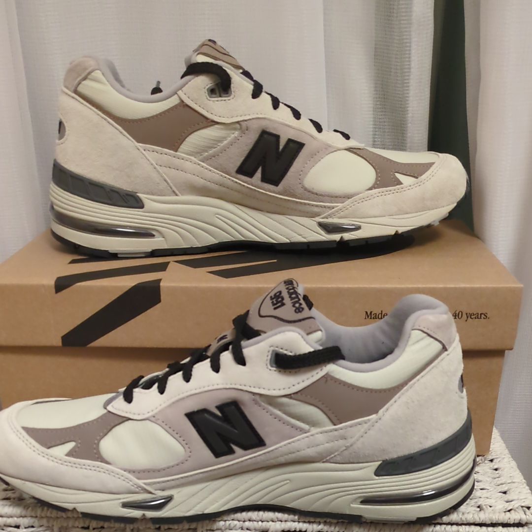 New Balance 991 Urban Winter "Pelican/Island Fossil"