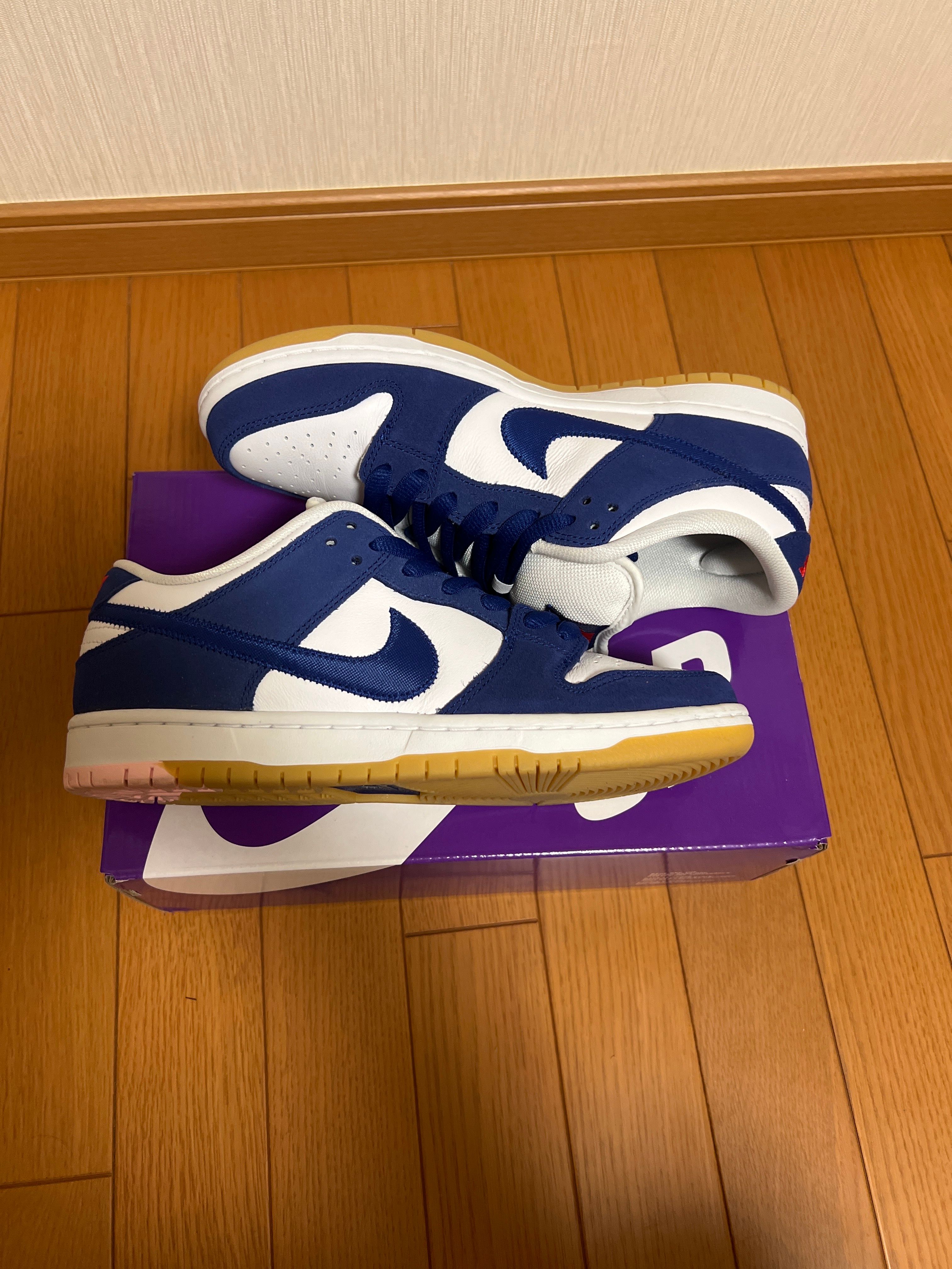 Nike SB Dunk Low "Los Angeles Dodgers/Deep Royal Blue"