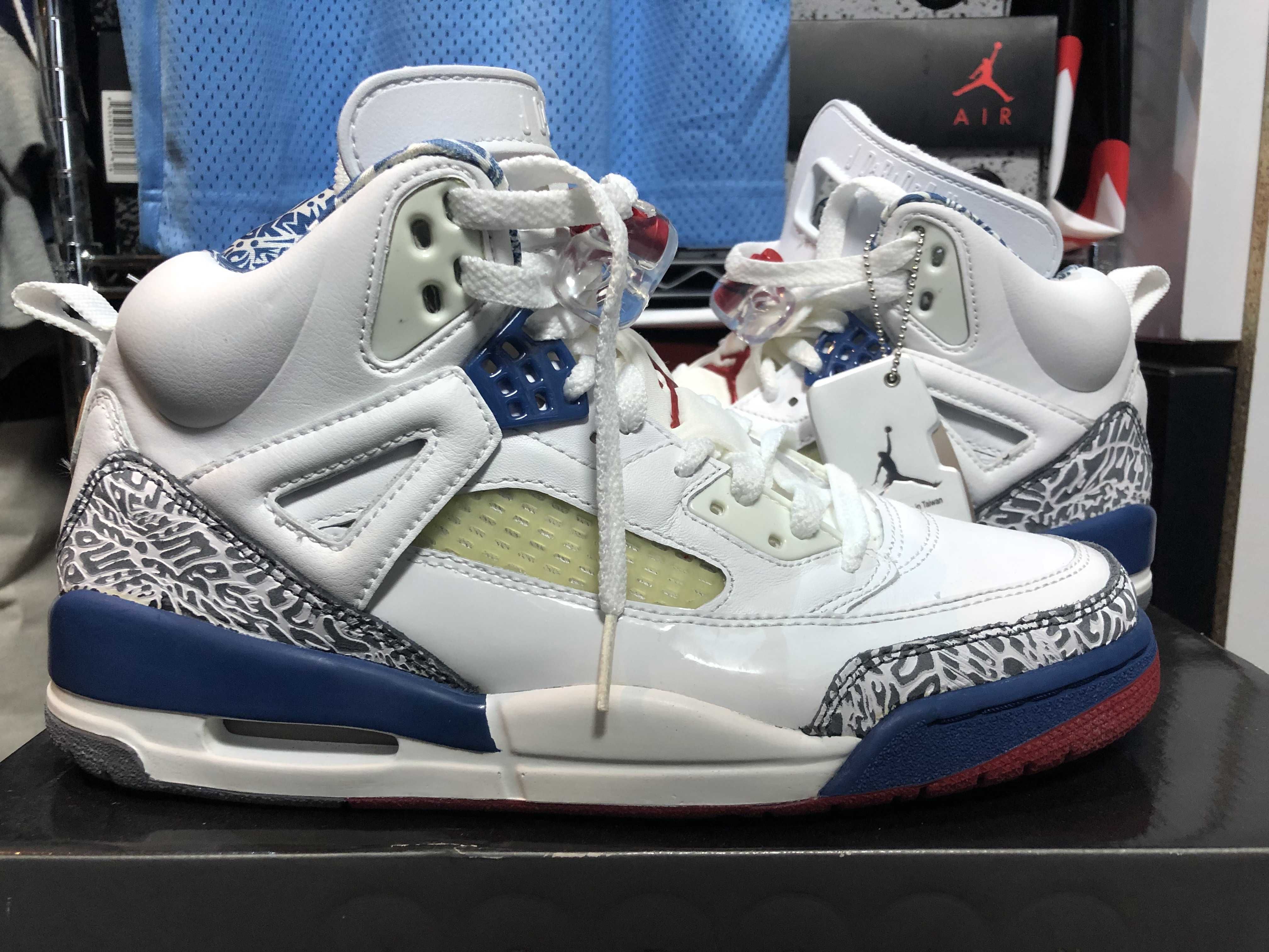 NIKE ナイキ Spizike True Blue スパイジーク トゥルー ブルー スニーカー ホワイト/ブルー Nike Air Jordan Spizike 