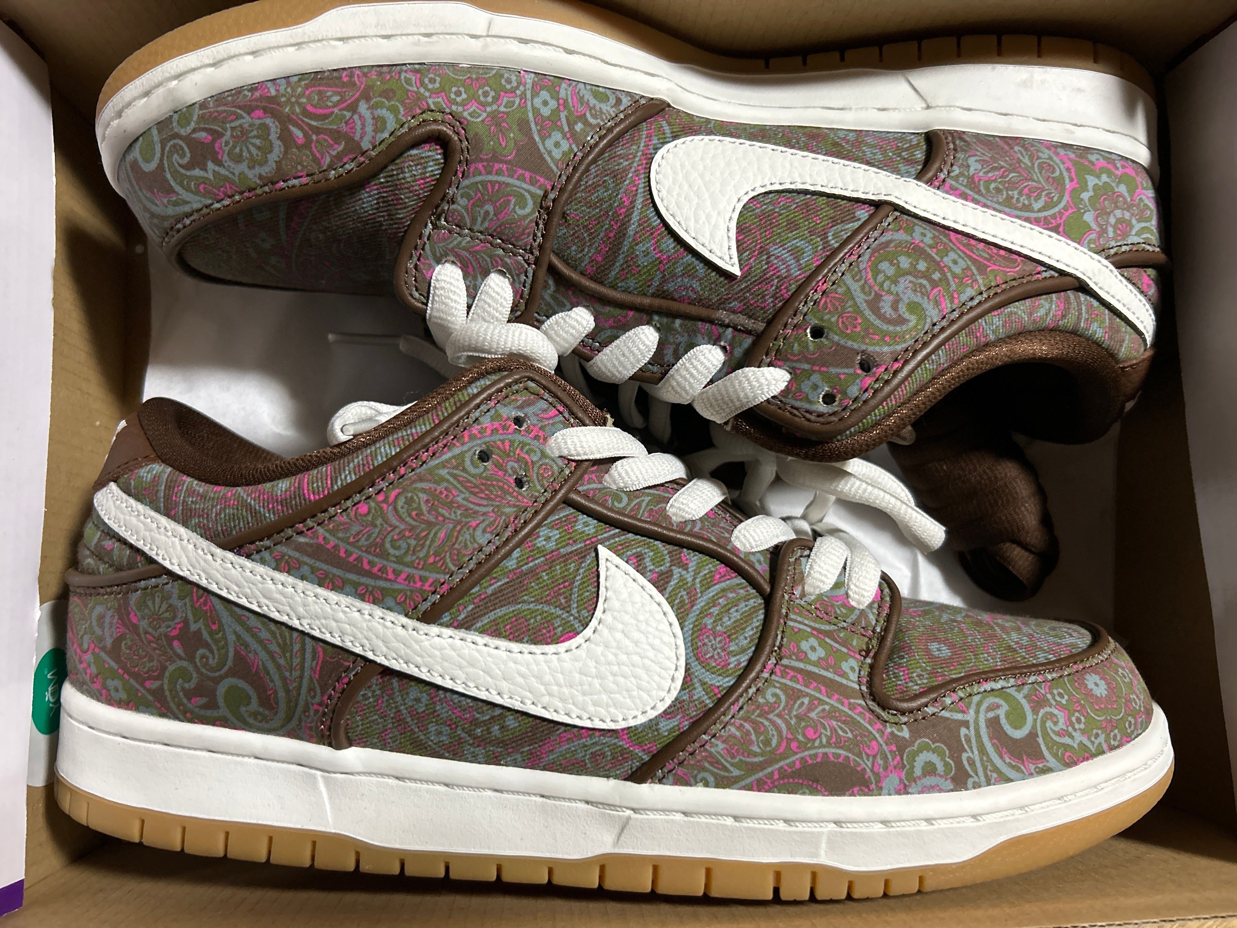 Nike SB Dunk Low PRM "Brown Paisley"