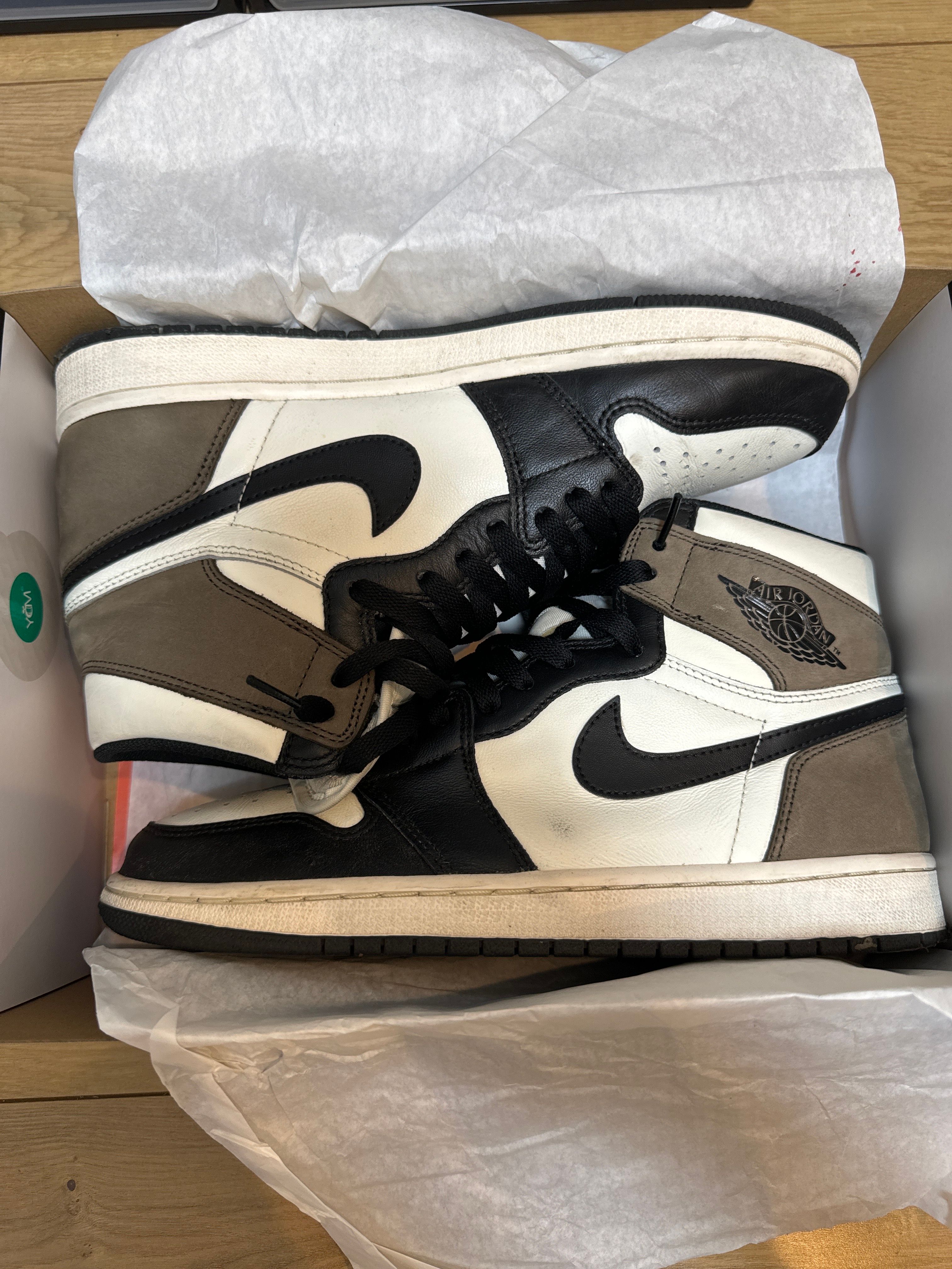 Nike Air Jordan 1 High OG "Sail/Dark Mocha/Black"