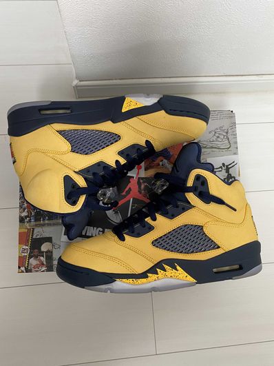 NIKE AIR JORDAN 5 "MICHIGAN"