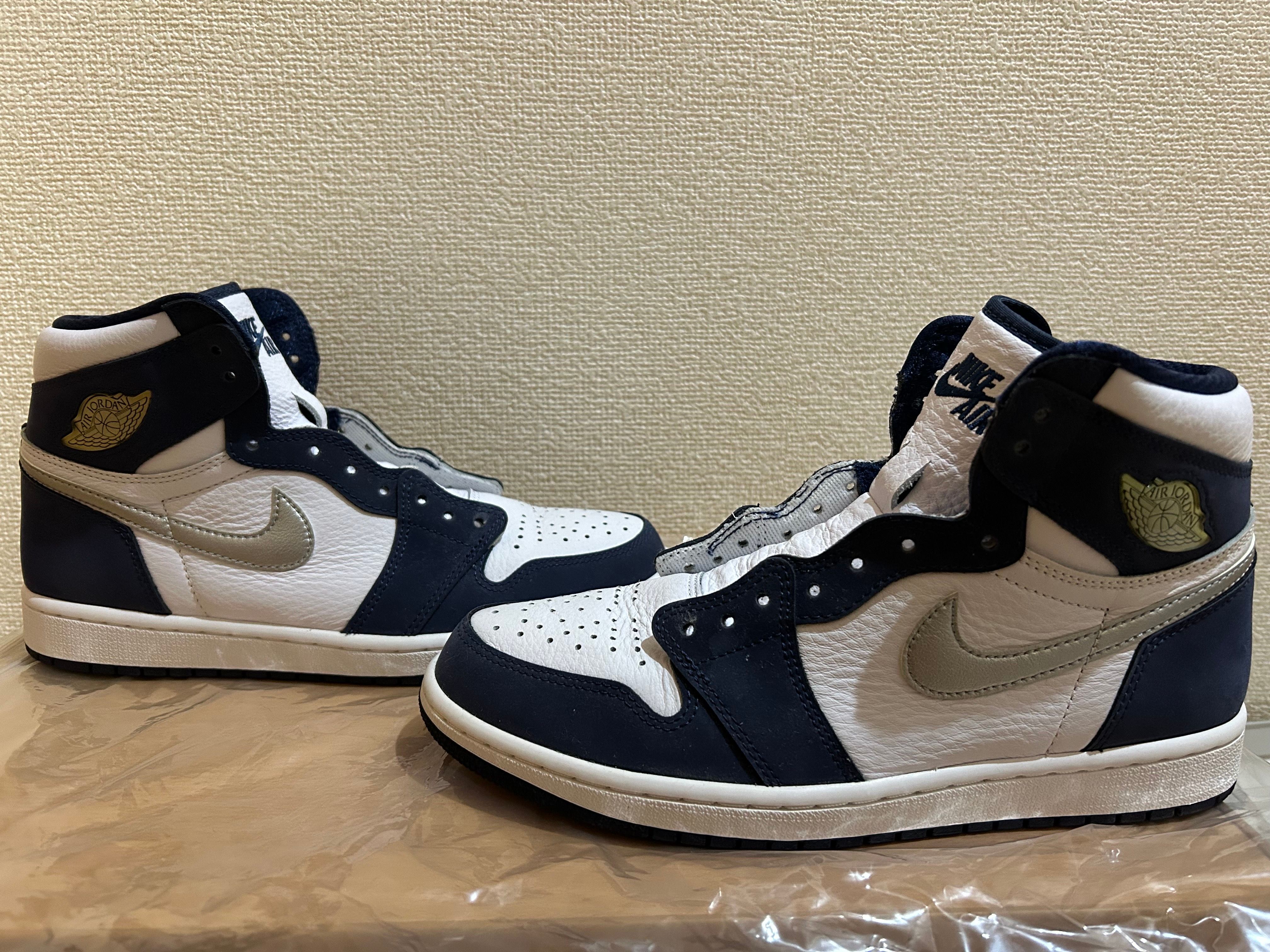 Nike Air Jordan 1 High OG CO.JP "White/Midnight Navy" (2020)(ブリーフケースなし)
