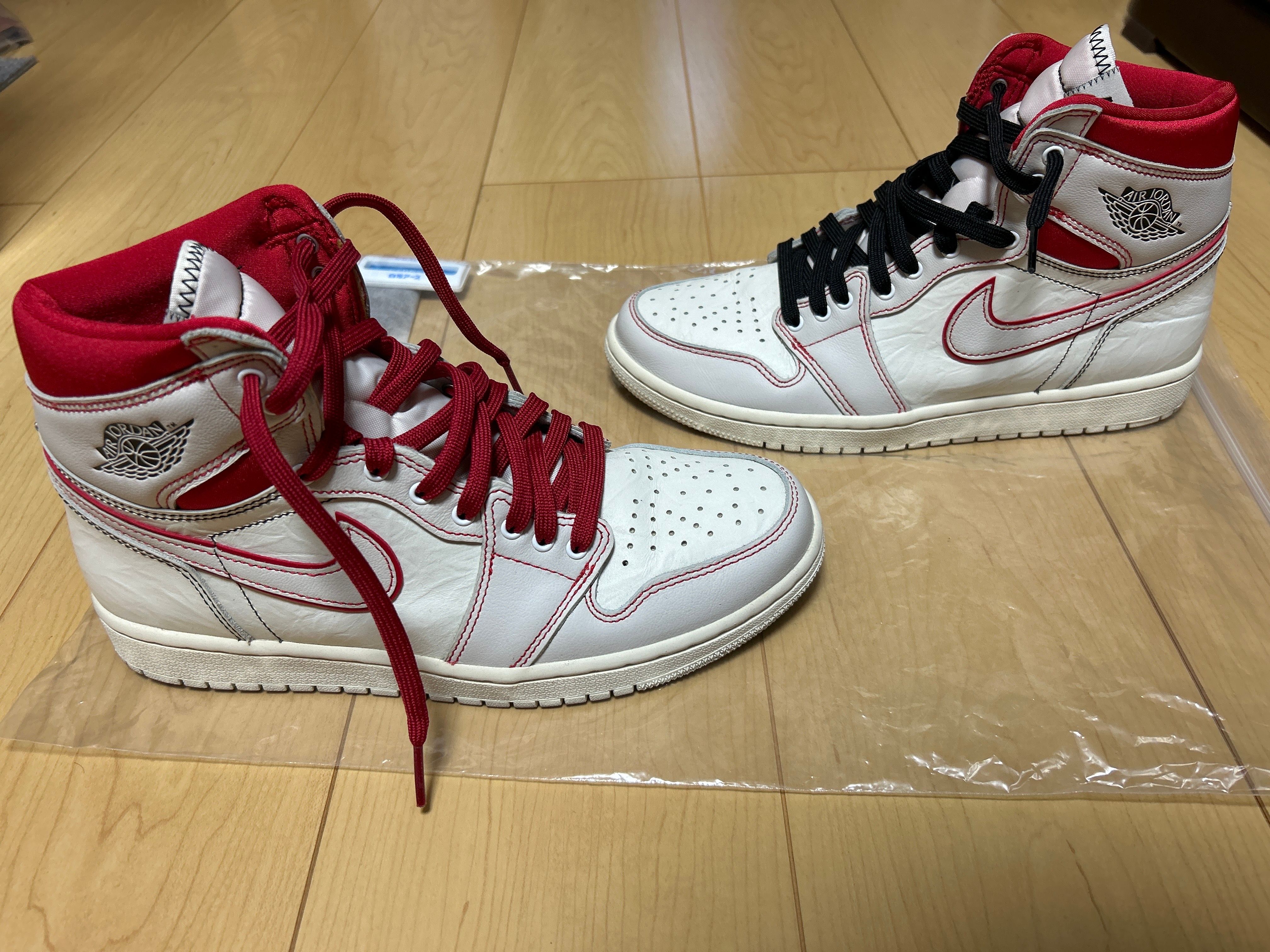 Nike Air Jordan 1 Retro High OG "Sail/University Red"     