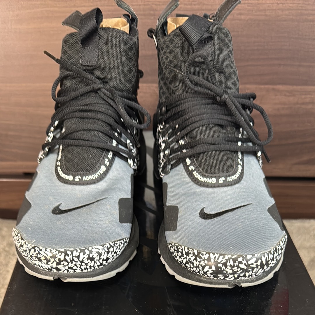 ACRONYM × Nike Air Presto Mid "Cool Grey/Black"