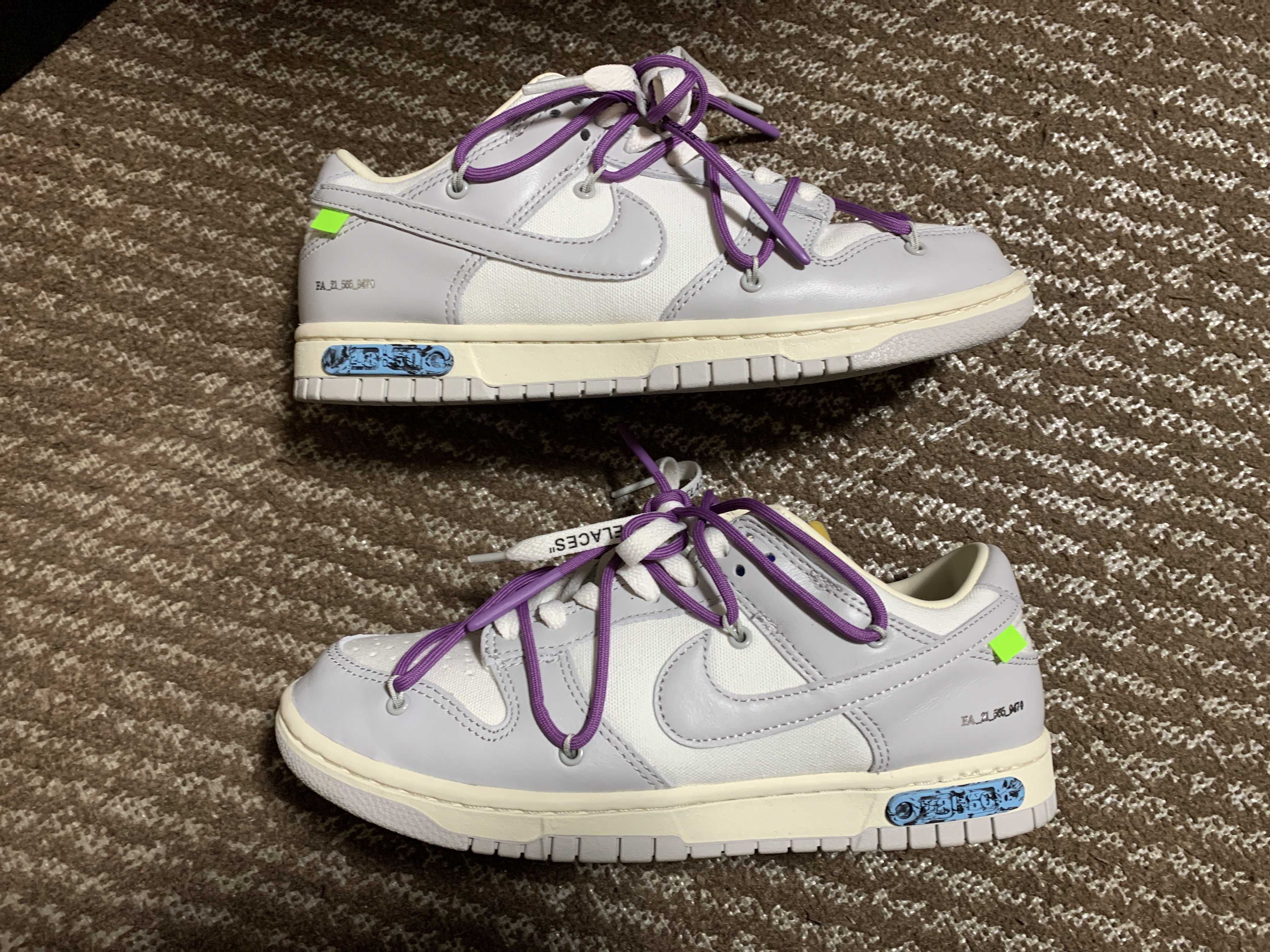 Off-White × Nike Dunk Low 1 of 50 "Lot.48" 