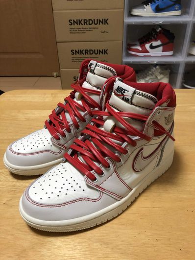 Nike Air Jordan 1 Retro High OG "Sail/University Red"