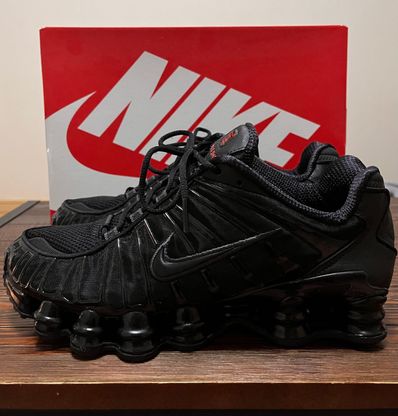 Nike Women's Shox TL "Black and Max Orange"