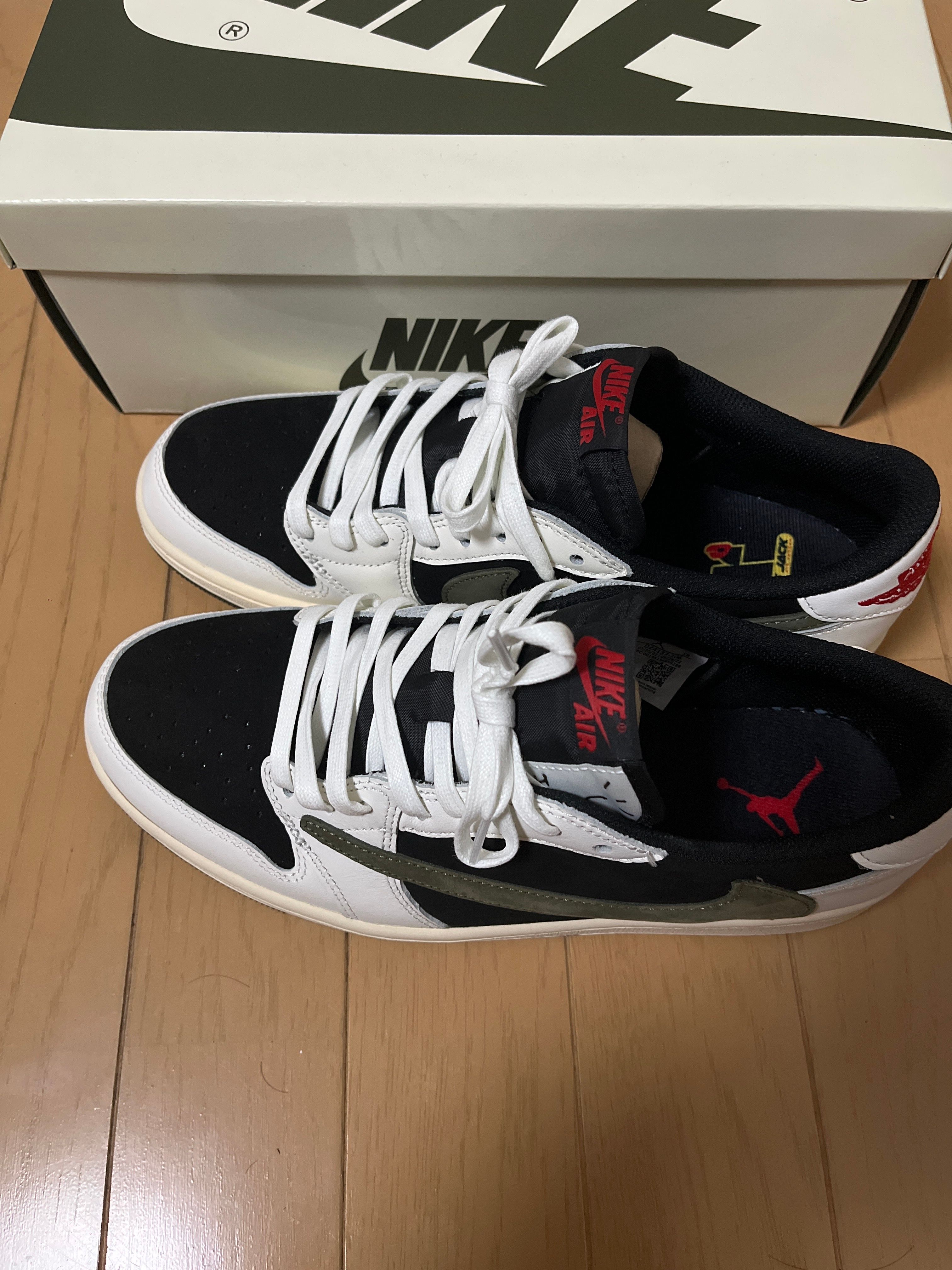 Travis Scott × Nike Women's Air Jordan 1 Low OG "Medium Olive"