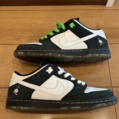 STAPLE × Nike SB Dunk Low "Pigeon Black/White"