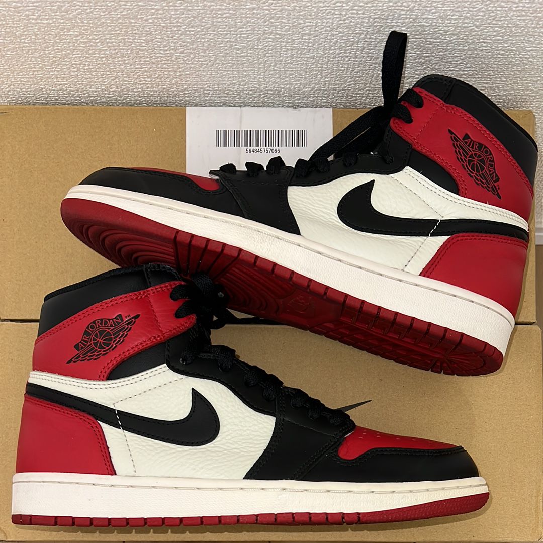 Nike Air Jordan 1 Retro High OG "Bred Toe"