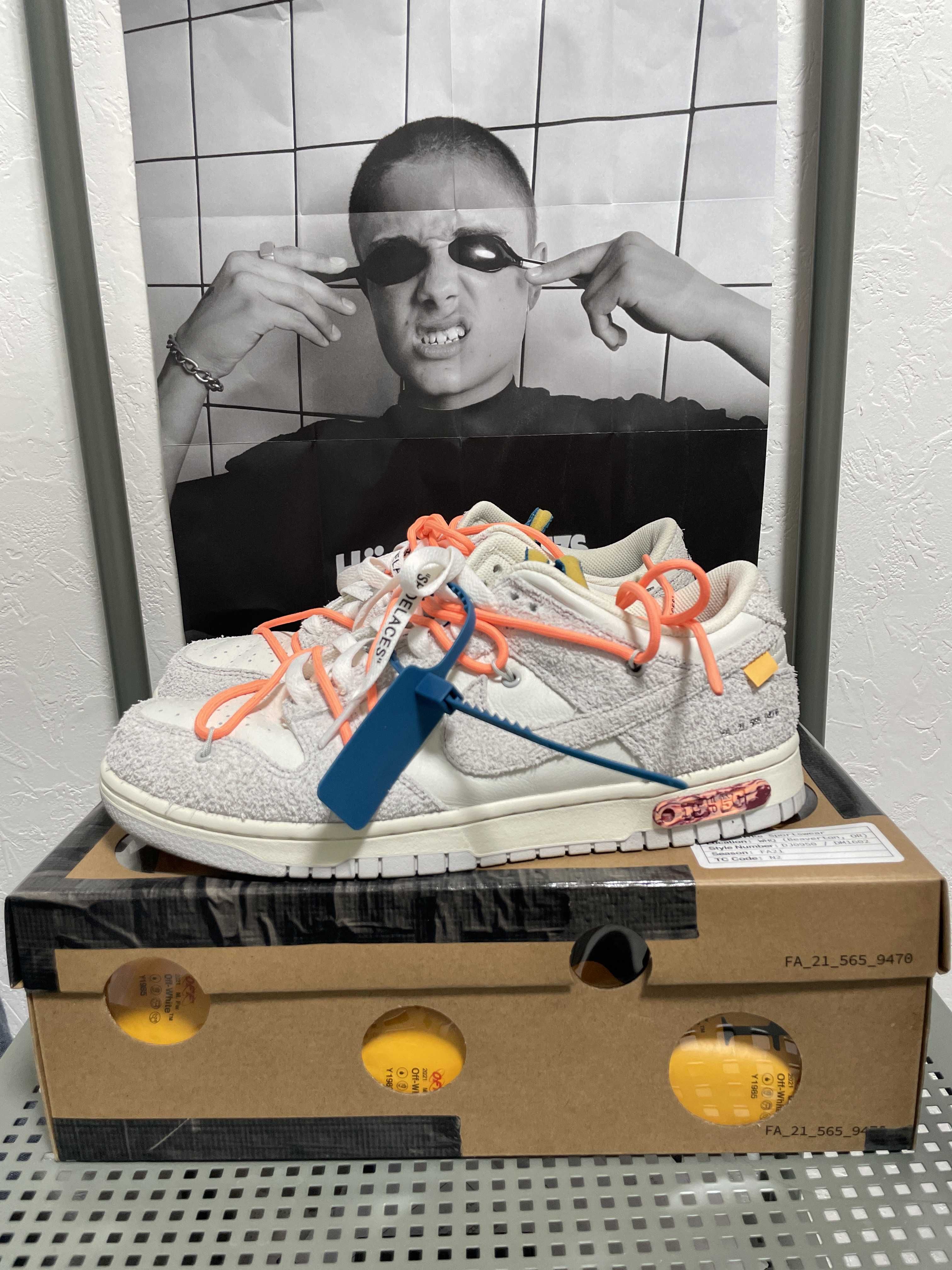 Off-White × Nike Dunk Low 1 of 50 "Lot.19"
