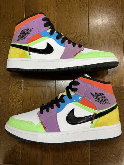 Nike Women's Air Jordan 1 Mid "Multi Color"