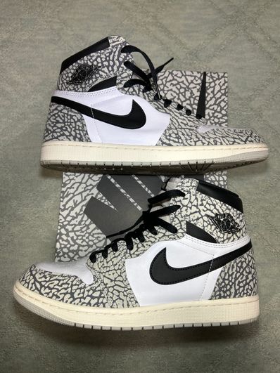 Nike Air Jordan 1 High OG "White Cement/Safari"