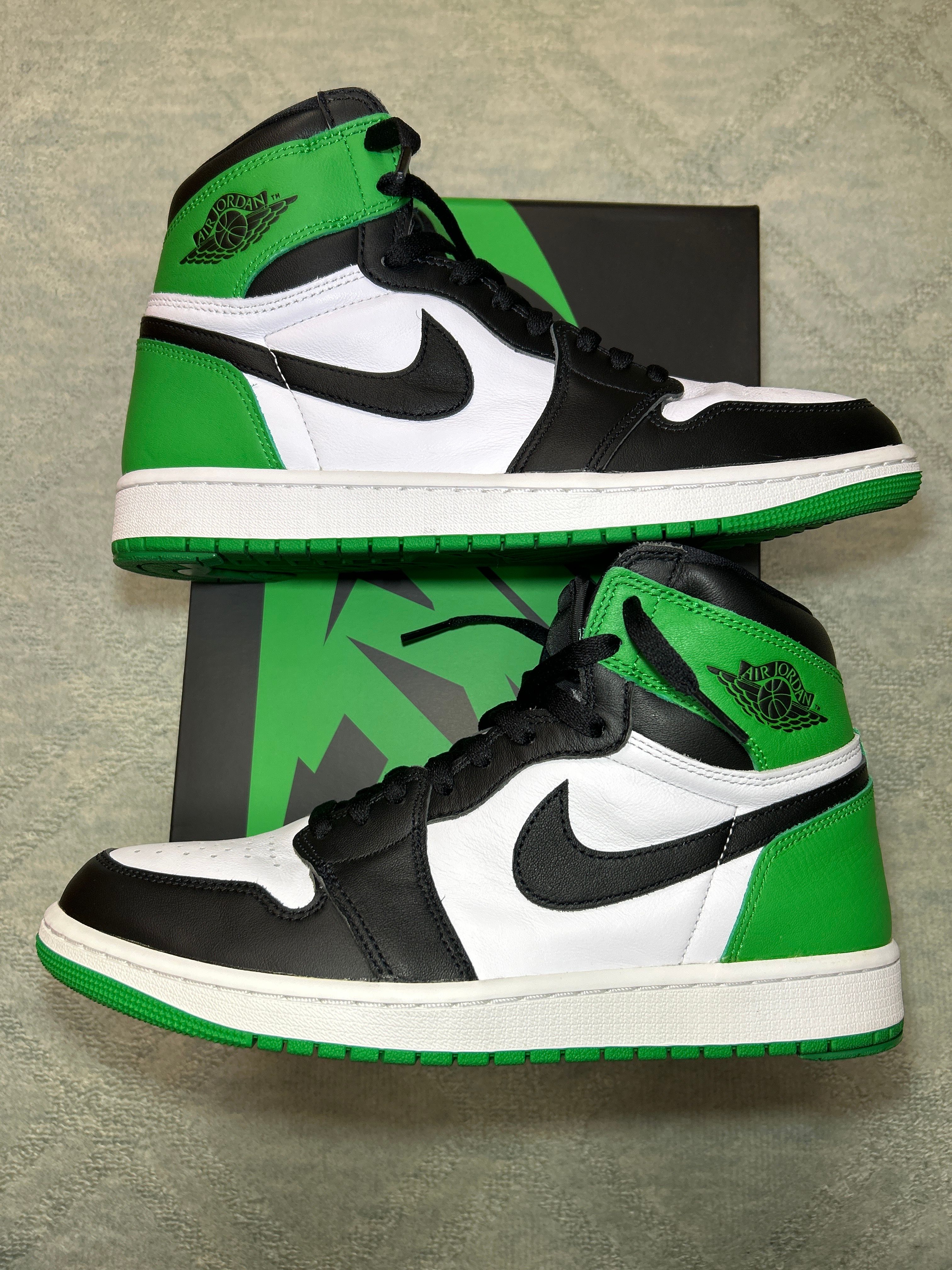 Nike Air Jordan 1 Retro High OG "Celtics/Black and Lucky Green" (2023)