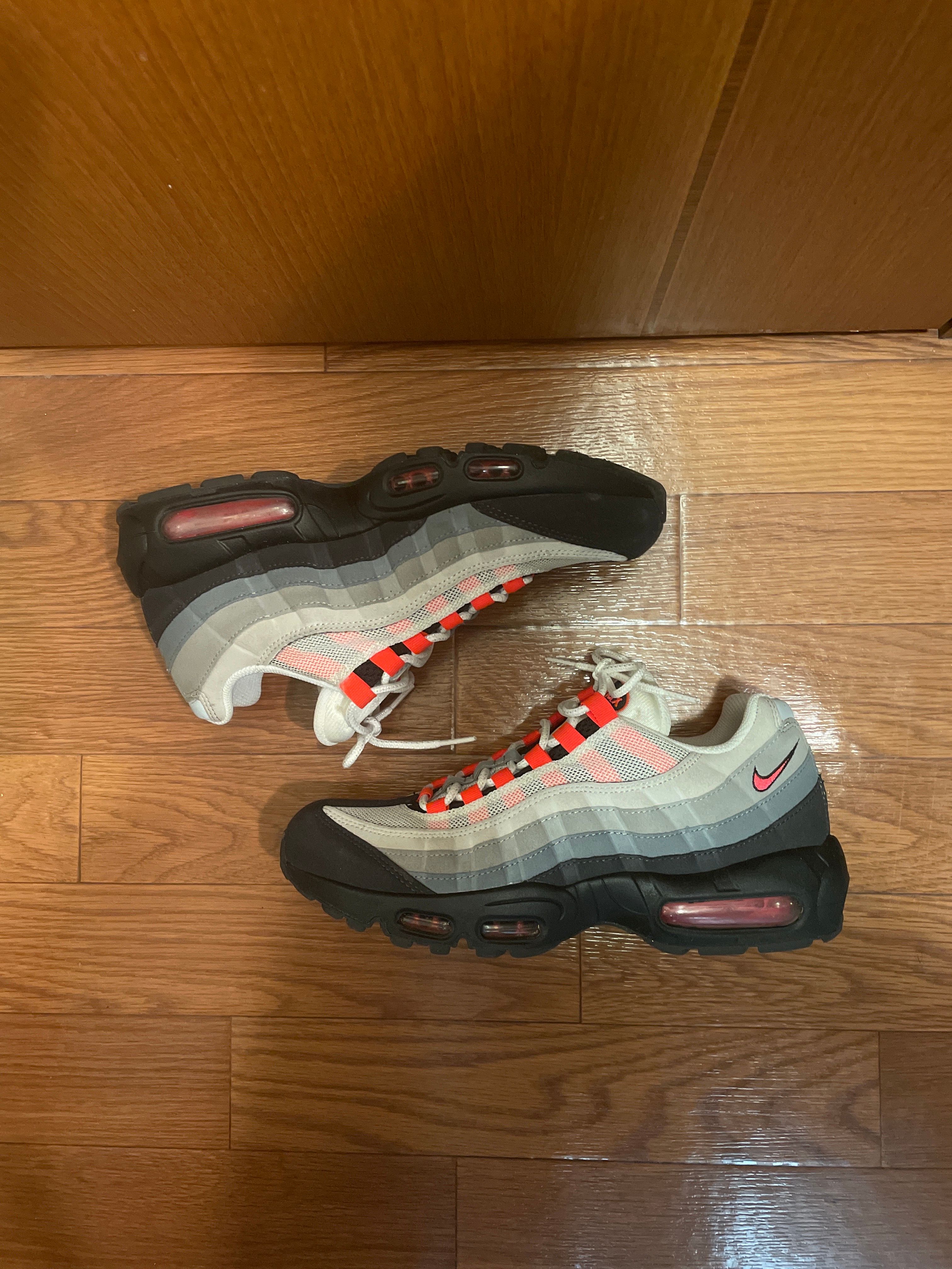 Nike Air Max 95 "White/Solar Red"