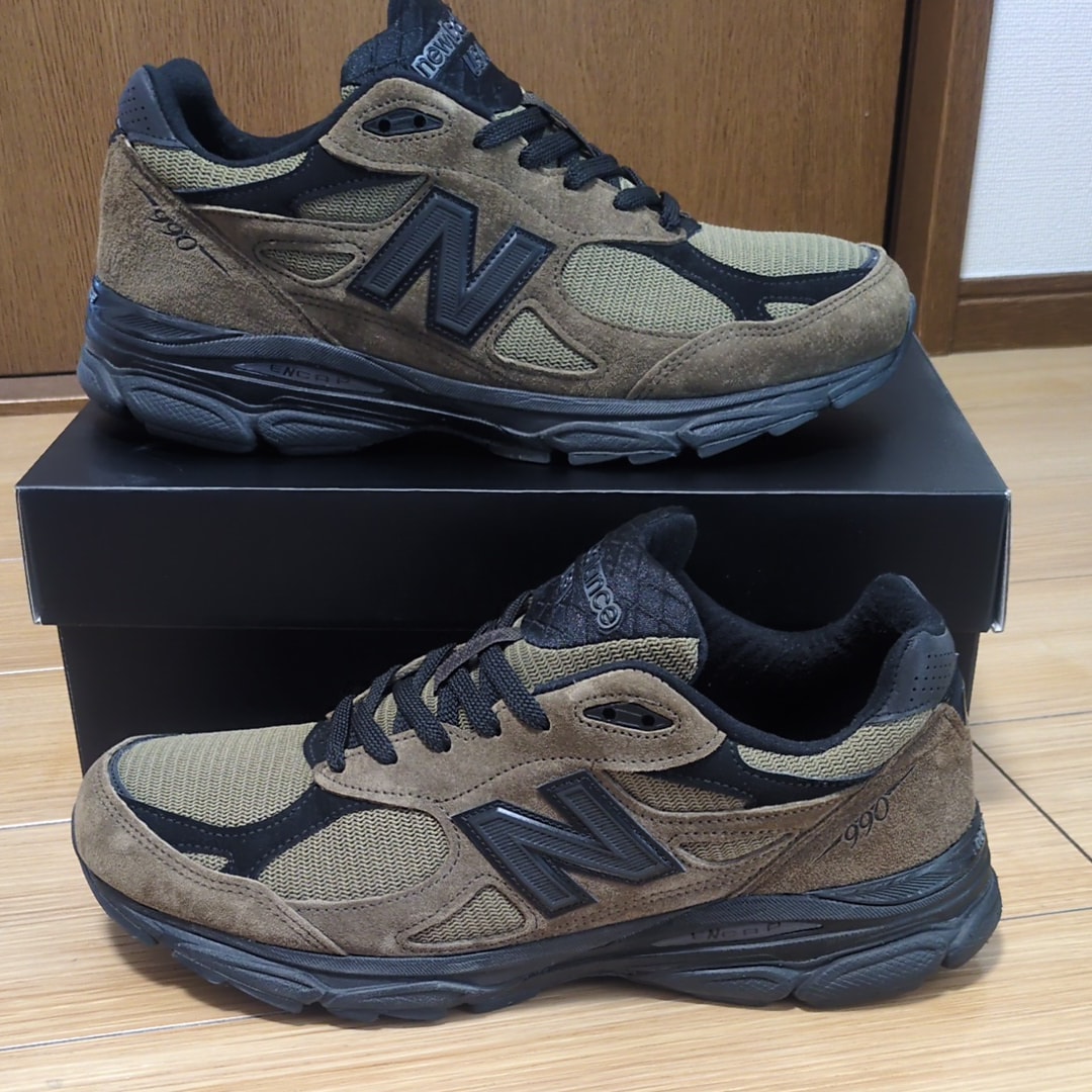 JJJJound × New Balance 990V3 "Slate Black"
