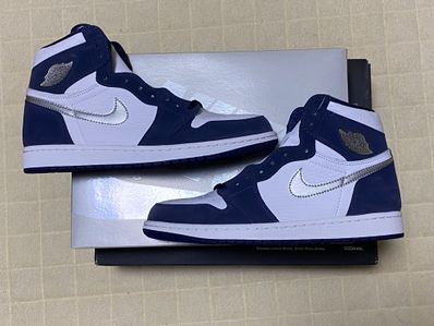 Nike Air Jordan 1 High OG CO.JP "White/Midnight Navy" (2020)(ブリーフケースなし)