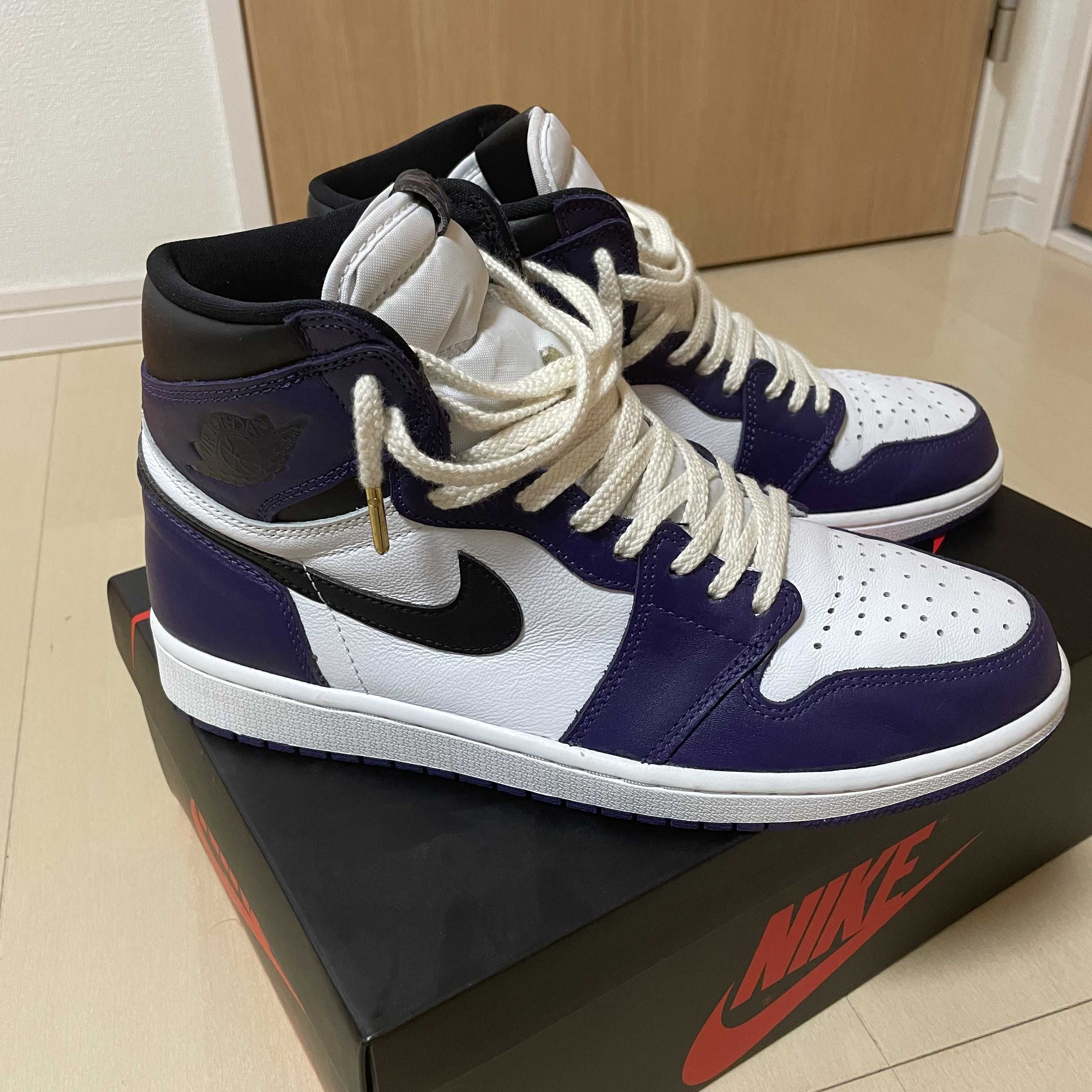 Nike Air Jordan 1 Retro High OG "Court Purple White/Black" (2020)   