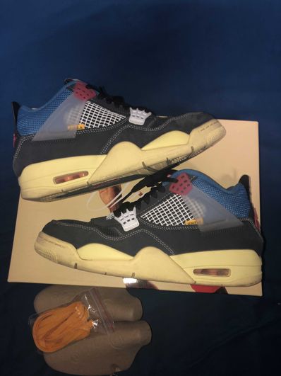 UNION × NIKE AIR JORDAN 4 "OFF NOIR"