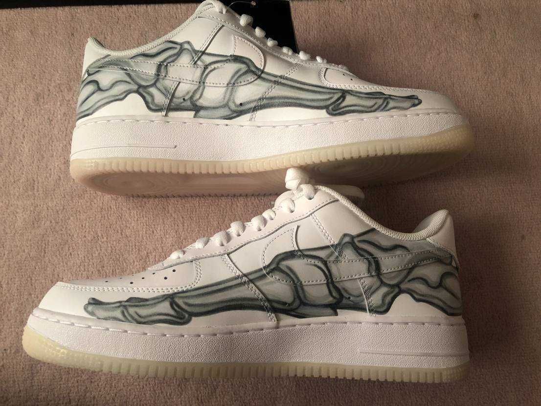 Nike Air Force 1 Low "White Skeleton"