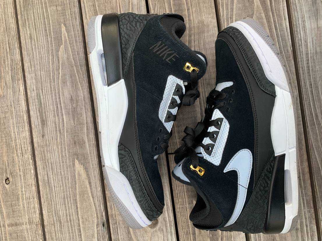 Nike Air Jordan 3 Retro Tinker "Black/Cement Grey"