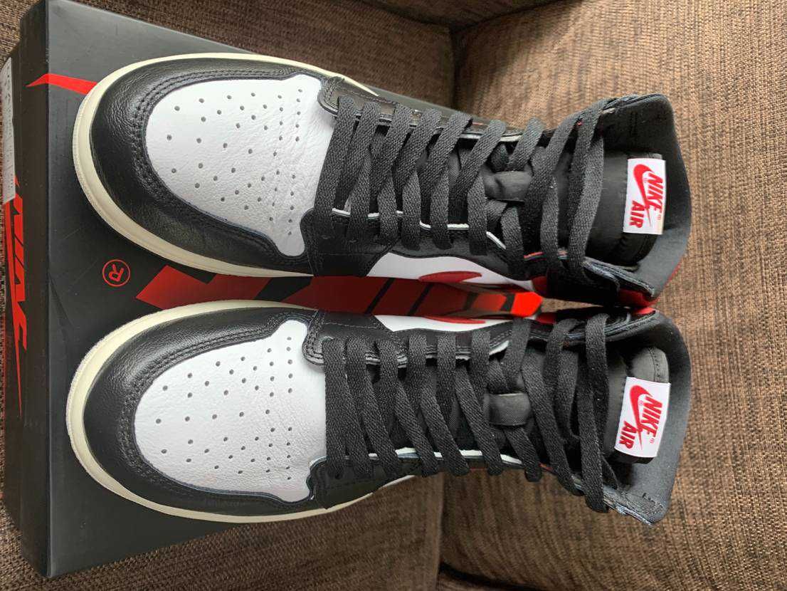 Nike Air Jordan 1 Retro High "Black/White/Sail/Gym Red"