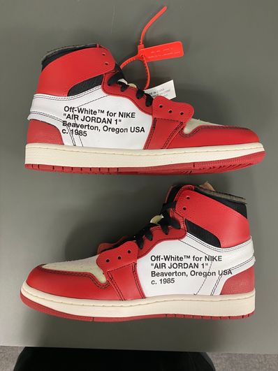 Off-White × Nike Air Jordan 1 Retro High The Ten "Chicago"
