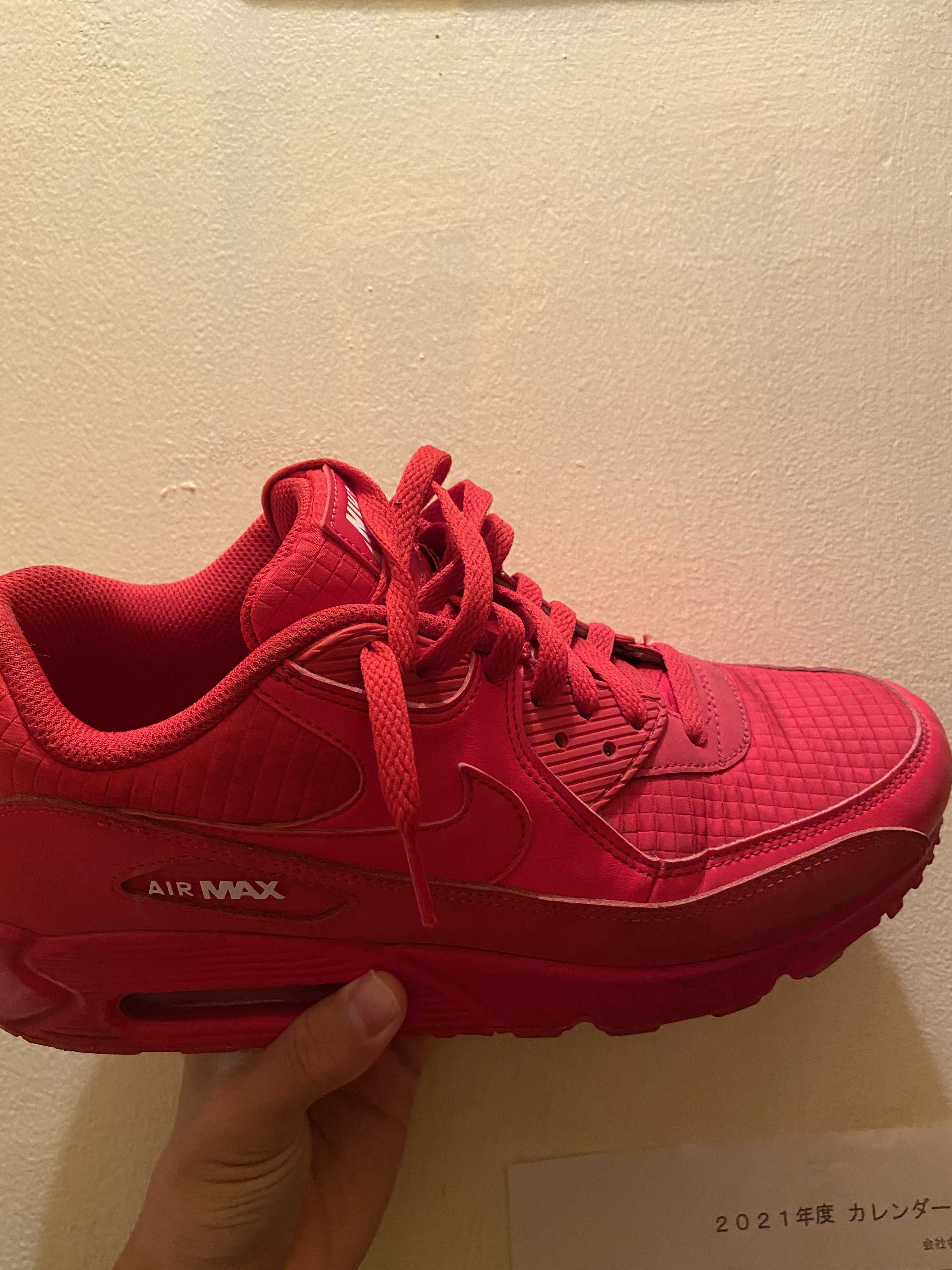 NIKE AIR MAX 270 TRIPLE RED