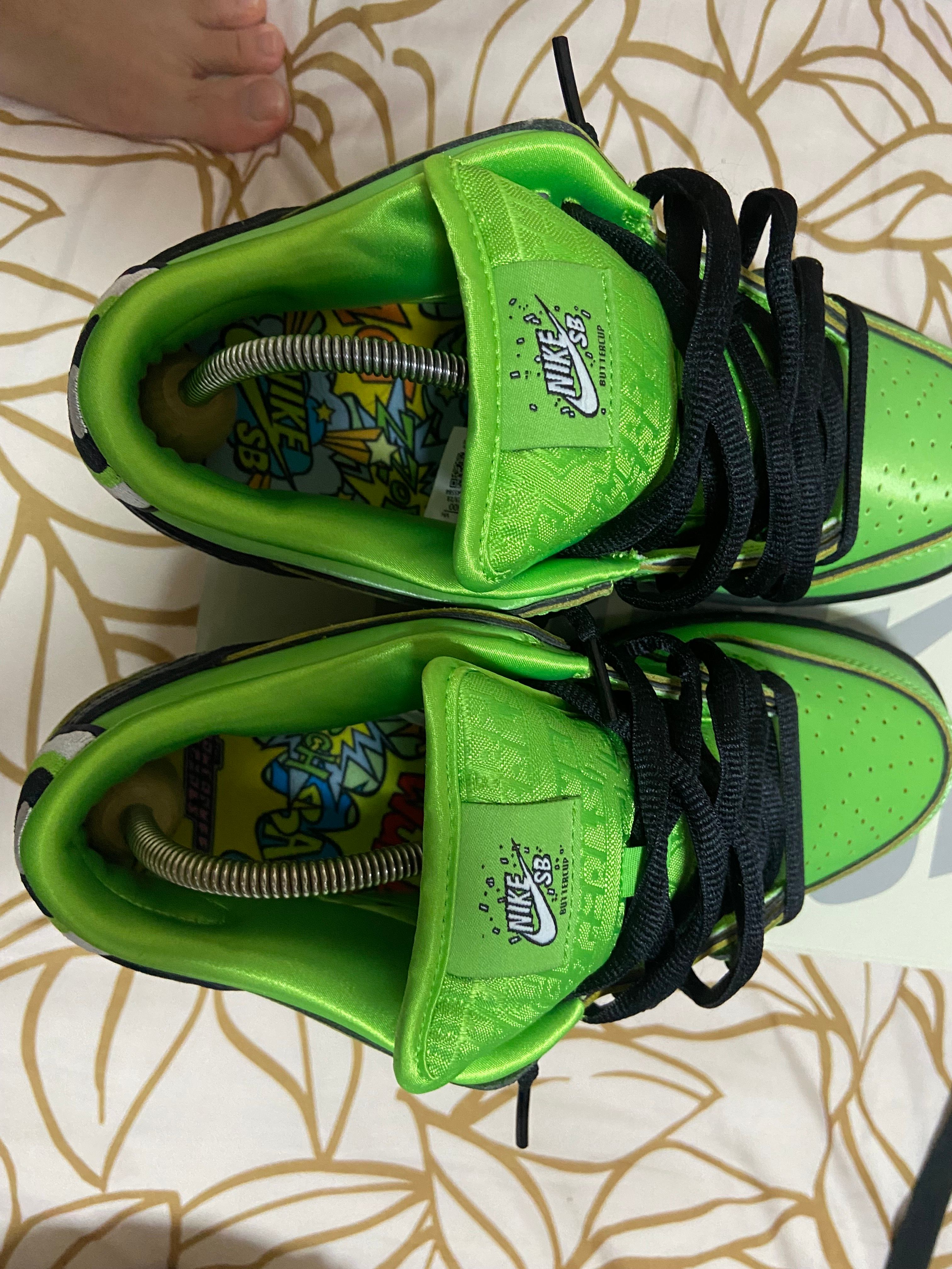 The Powerpuff Girls × Nike SB Dunk Low Pro QS "Buttercup"