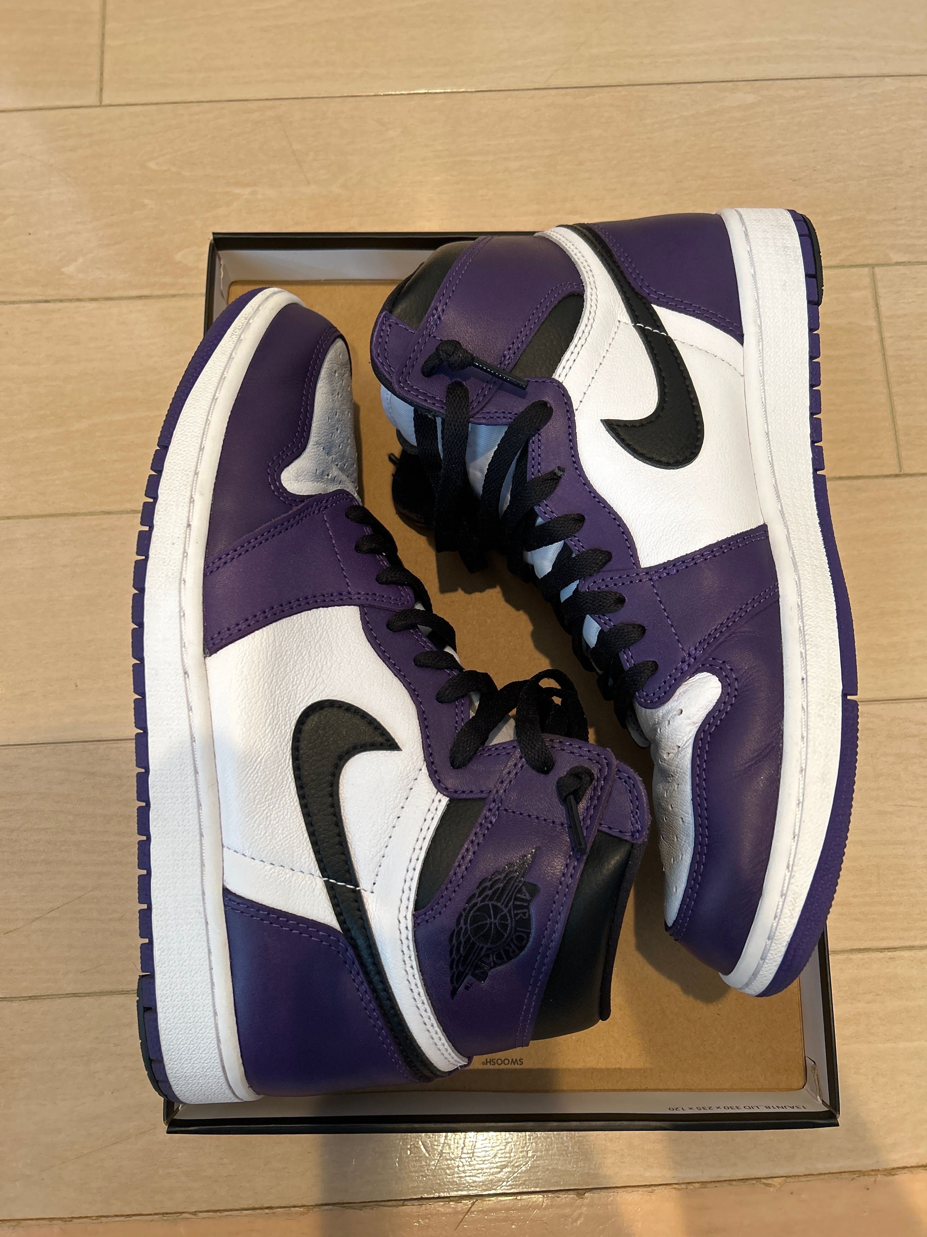 Nike Air Jordan 1 Retro High OG "Court Purple White/Black" (2020)   
