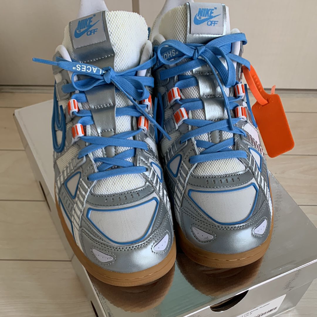 Off-White × Nike Air Rubber Dunk "White/University Blue" 