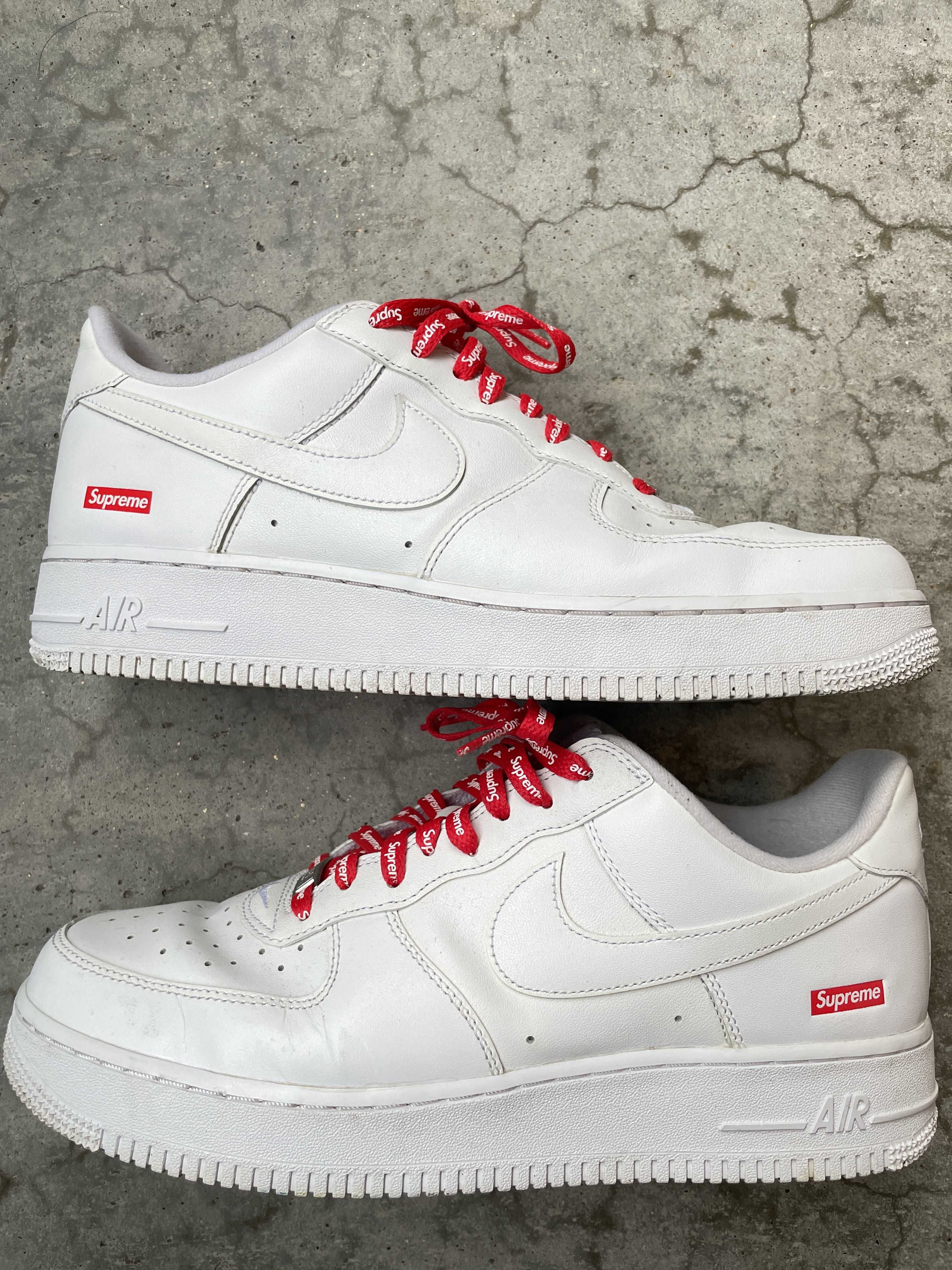 Supreme × Nike Air Force 1 Low "White"