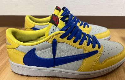 Travis Scott × Nike Women's Air Jordan 1 Retro Low OG "Canary"