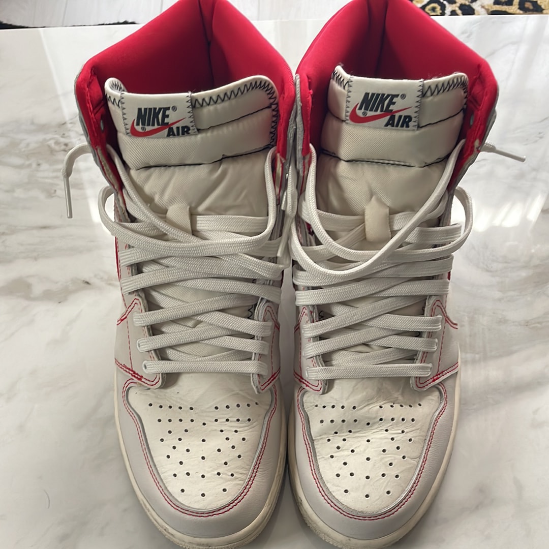 Nike Air Jordan 1 Retro High OG "Sail/University Red"     