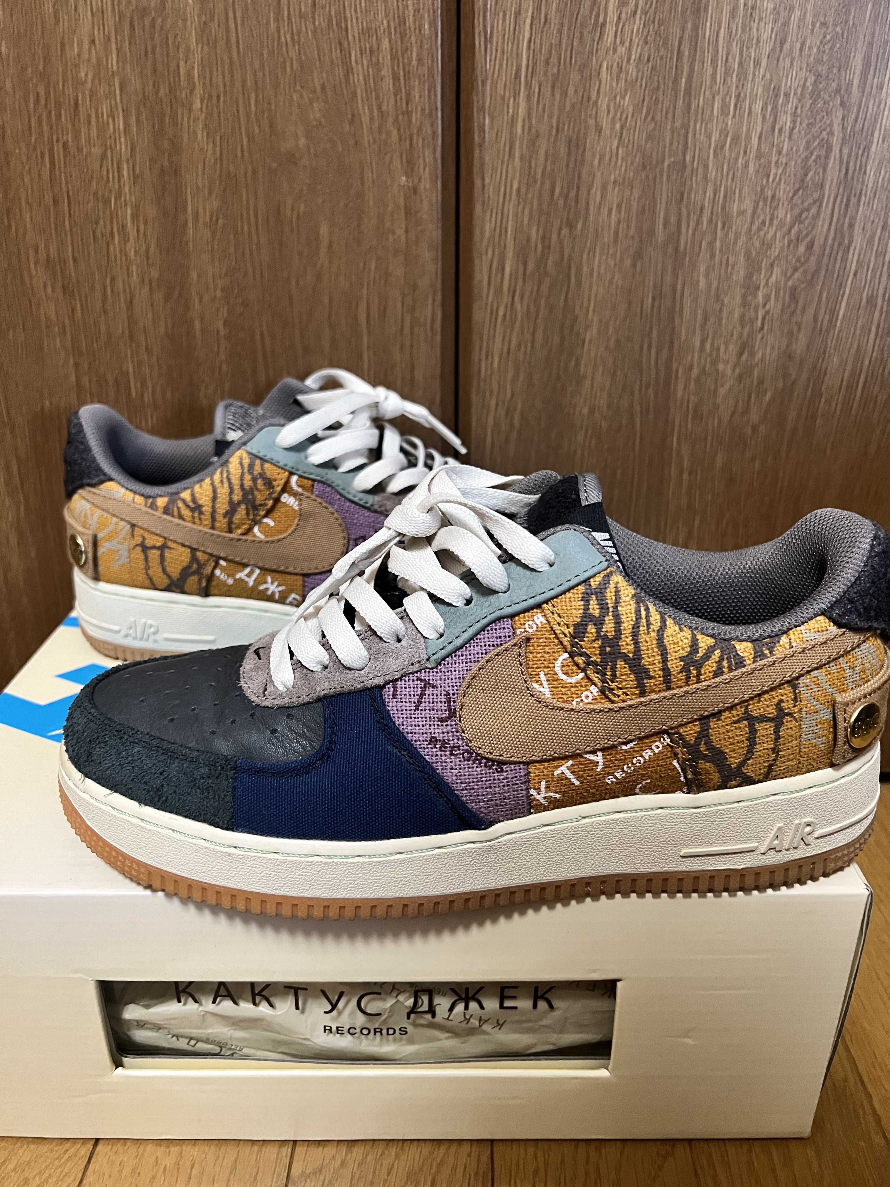 Travis Scott × Nike Air Force 1 Low Cactus Jack "Multi Color"