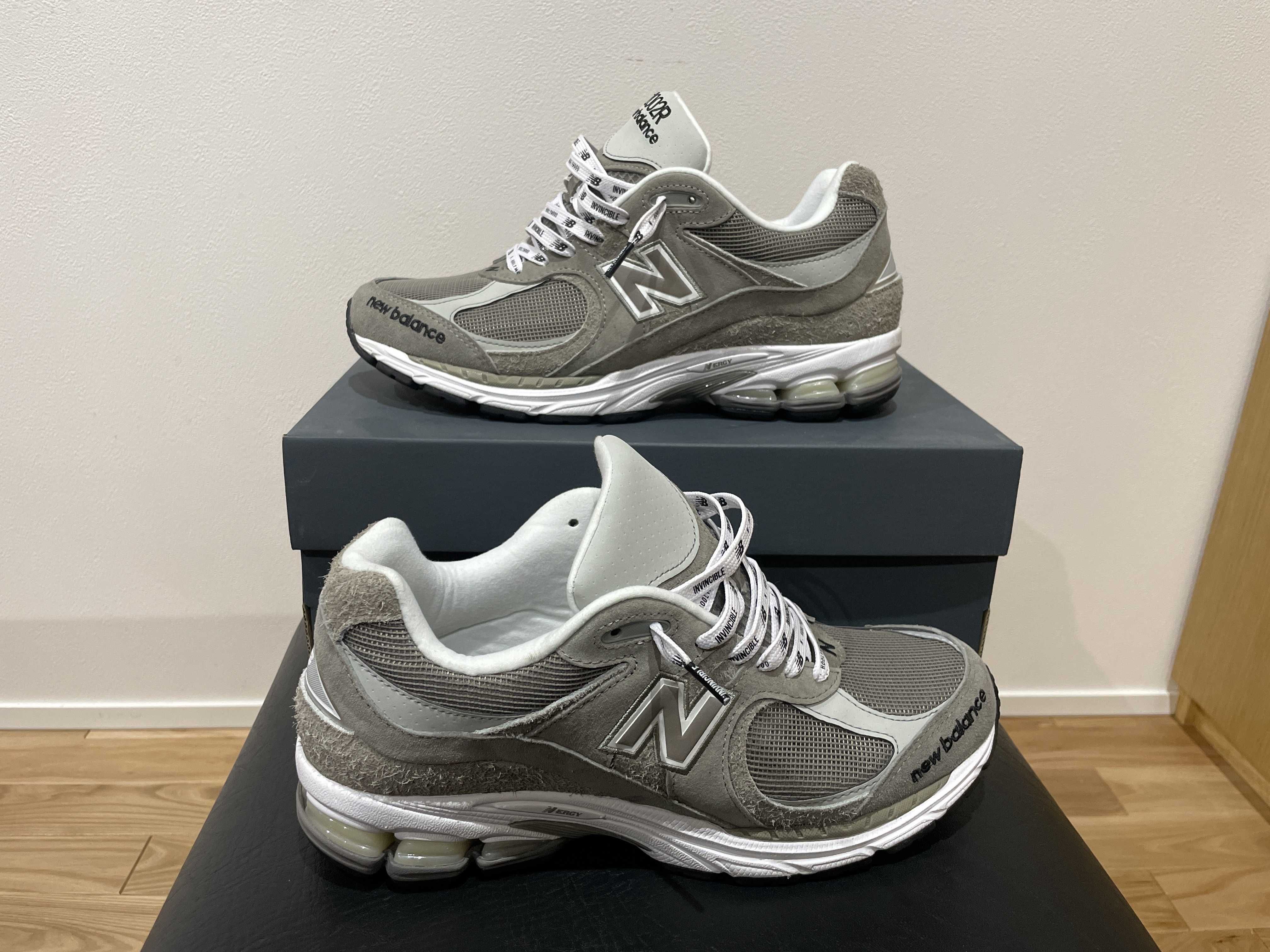 N.HOLLYWOOD × INVINCIBLE × New Balance 2002R "Gray"
