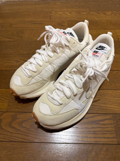 sacai × Nike Vapor Waffle "White Gum"