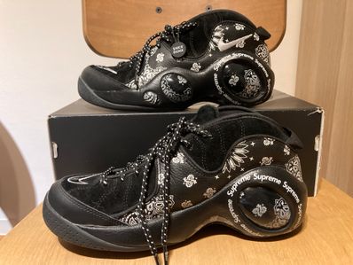 Supreme × Nike Air Zoom Flight 95 SP "Black/White"