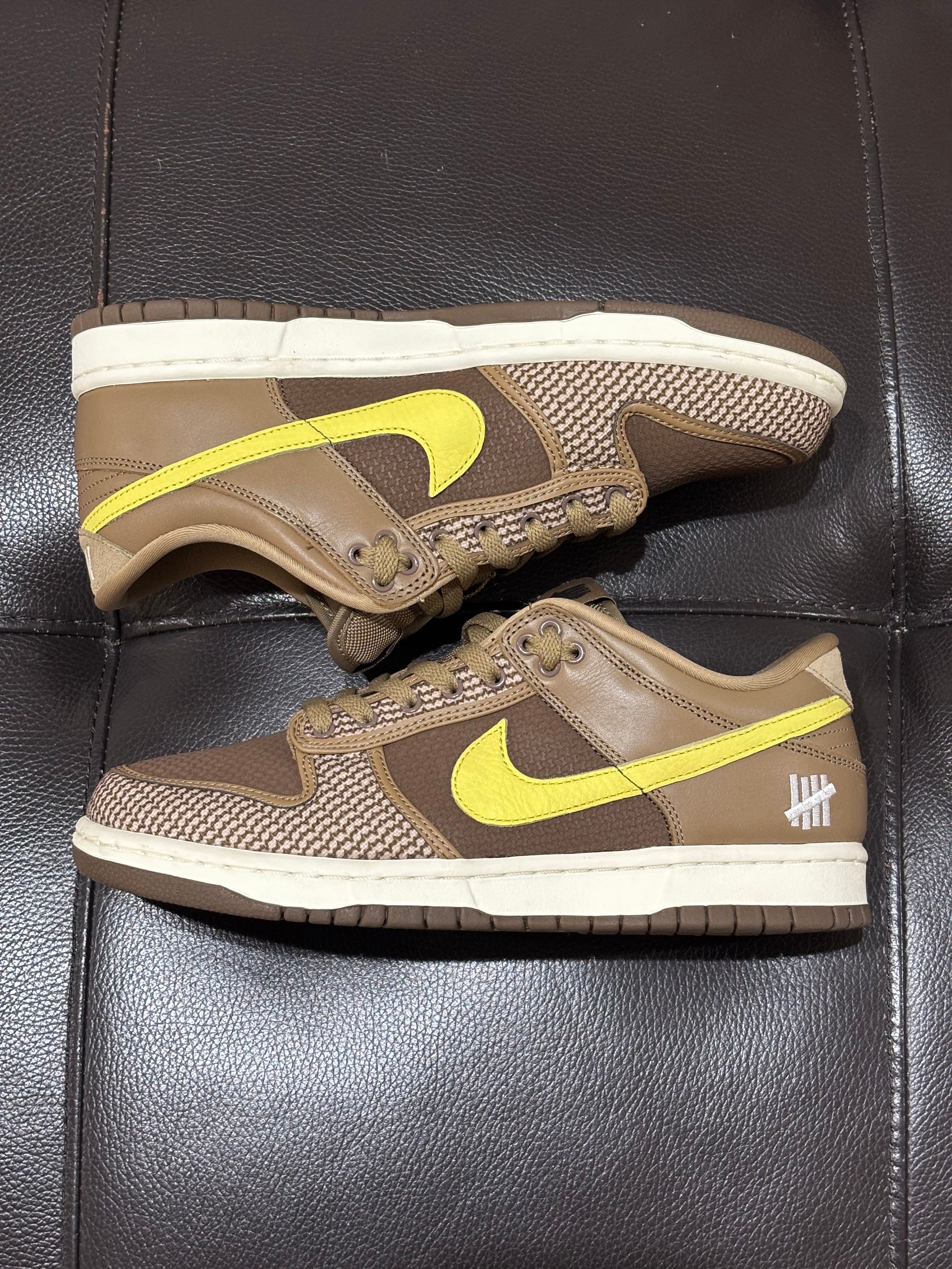 UNDEFEATED × Nike Dunk Low SP "Canteen/Lemon Frost/Palomino"