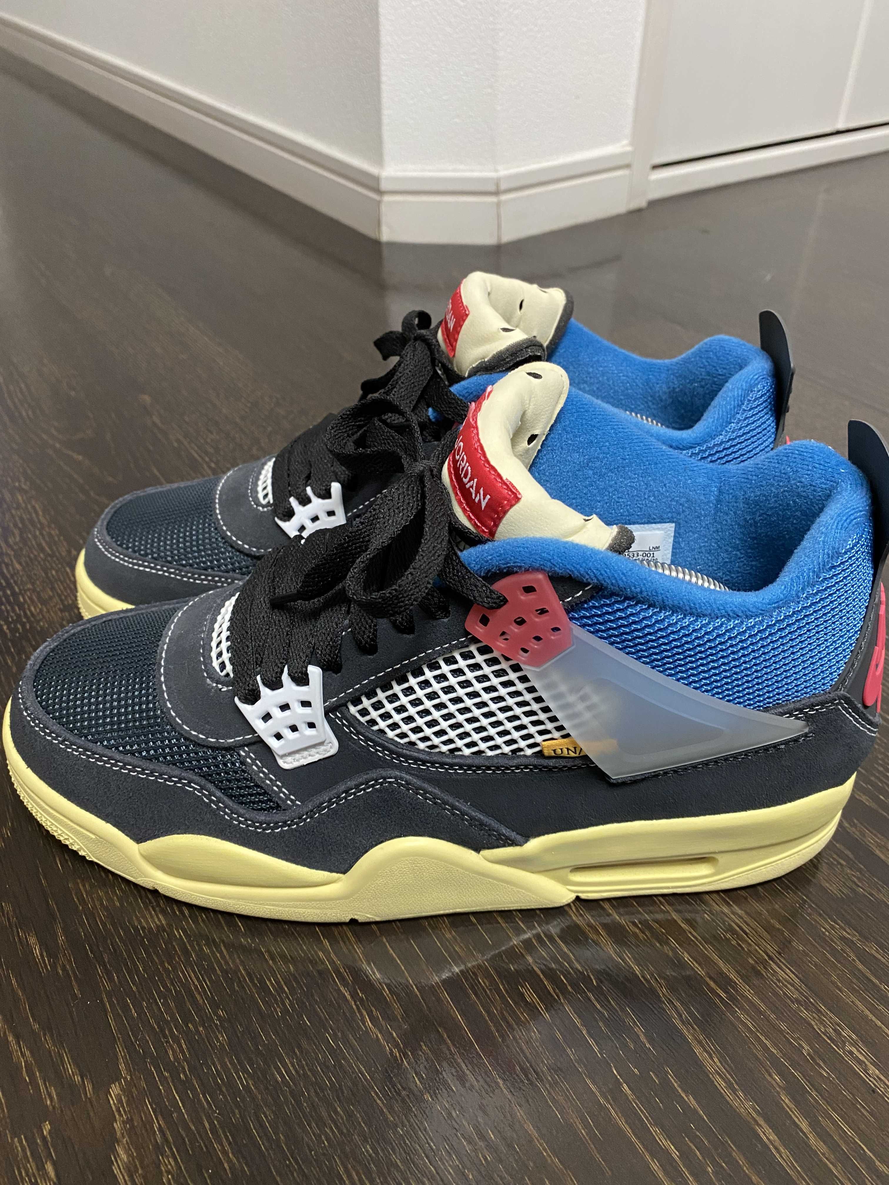 UNION × NIKE AIR JORDAN 4 "OFF NOIR"