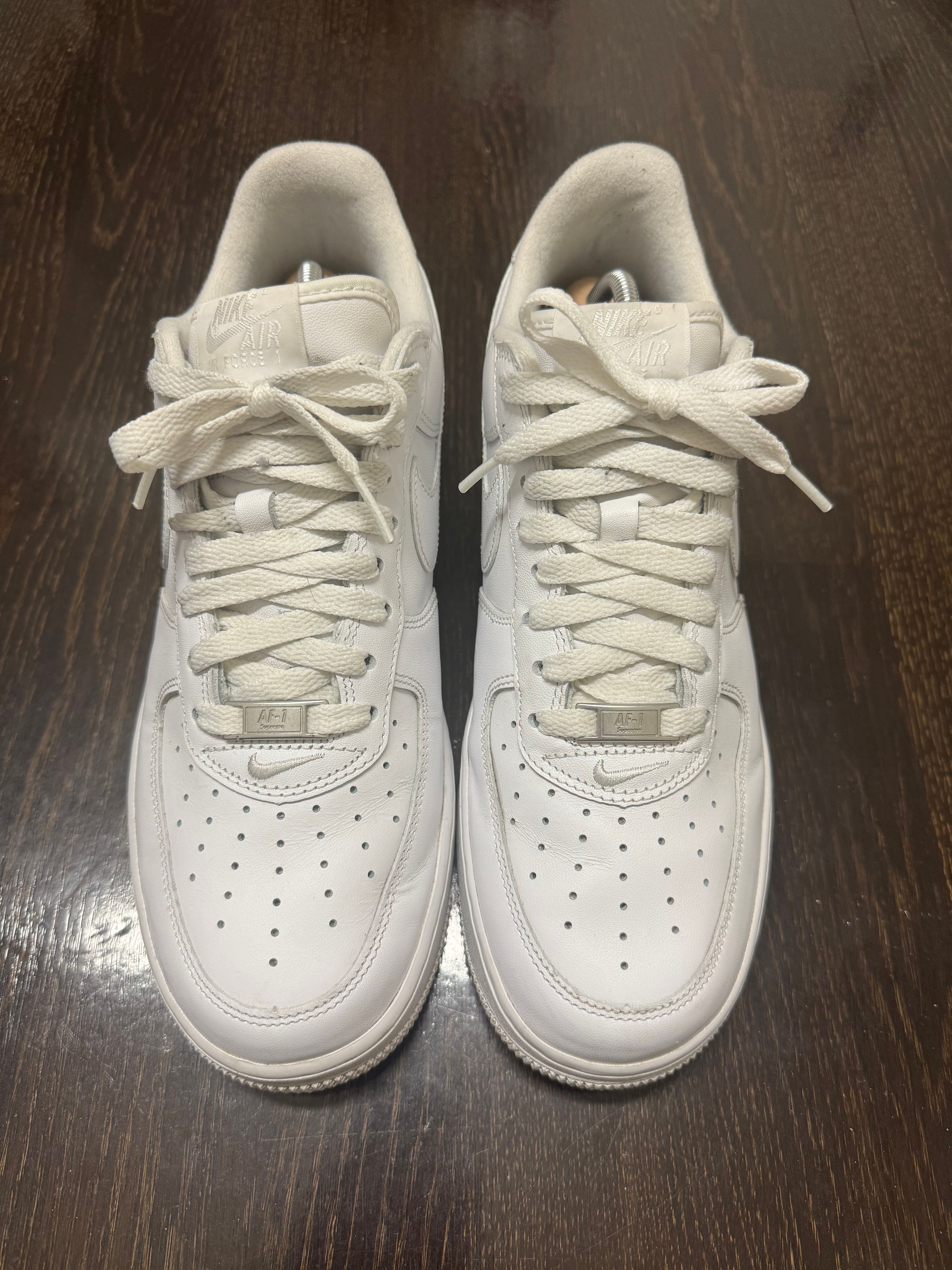 Supreme × Nike Air Force 1 Low "White"