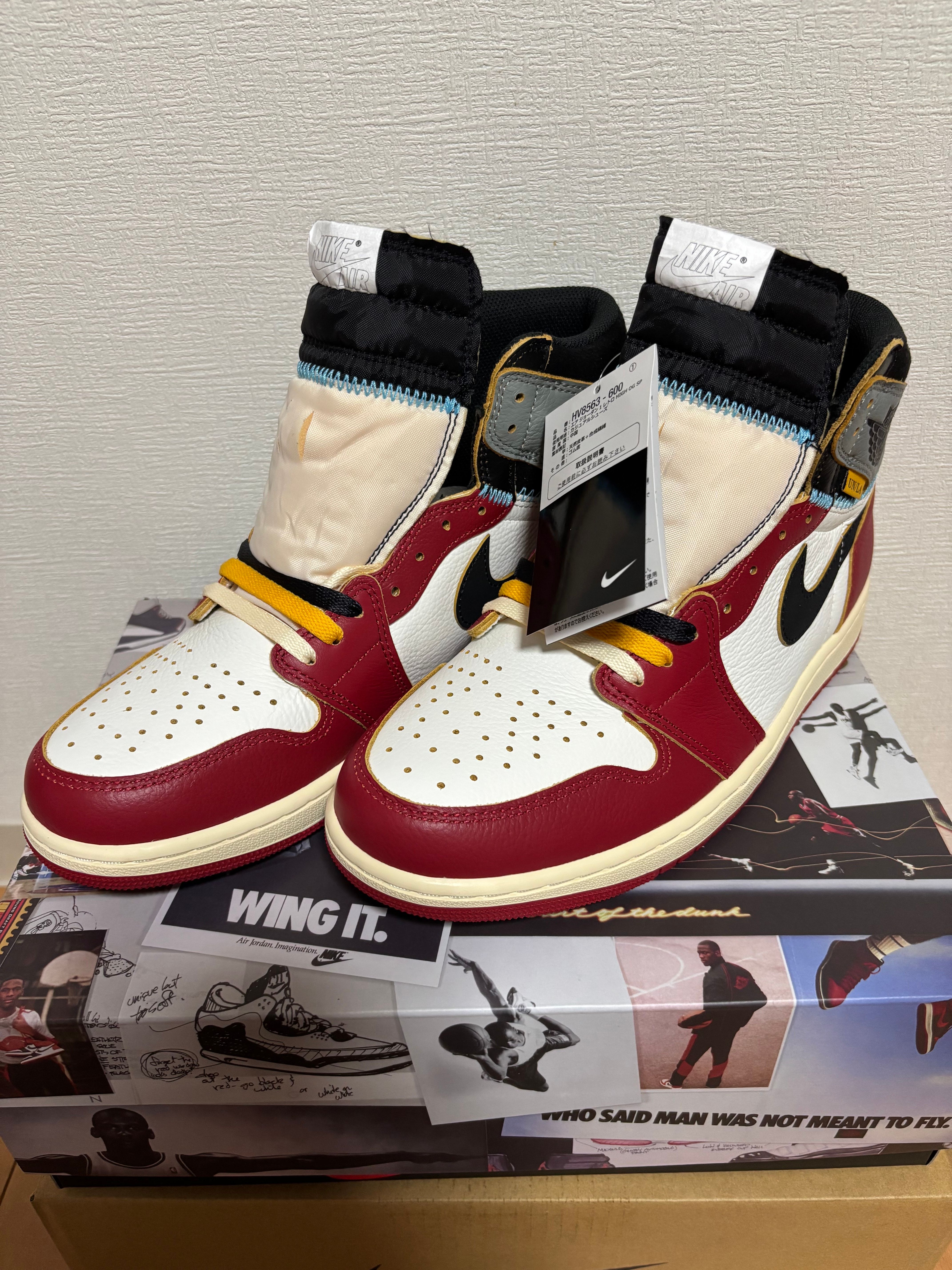 UNION × Nike Air Jordan 1 Retro High OG "Chicago/Shadow"