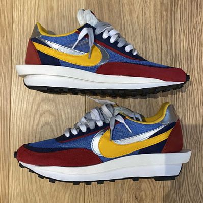 sacai × Nike LDV Waffle "Red/Blue"