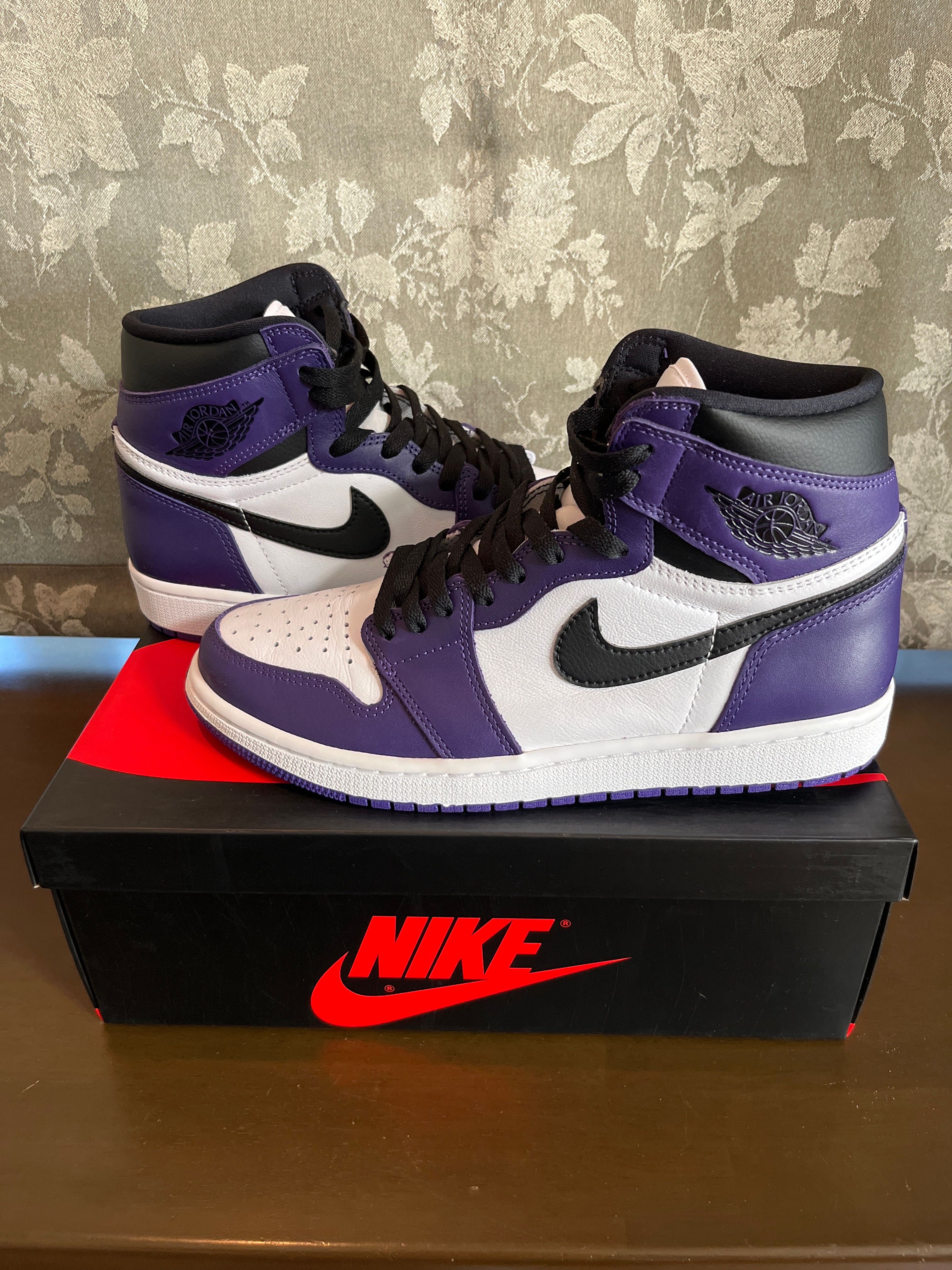 Nike Air Jordan 1 Retro High OG "Court Purple White/Black" (2020)   