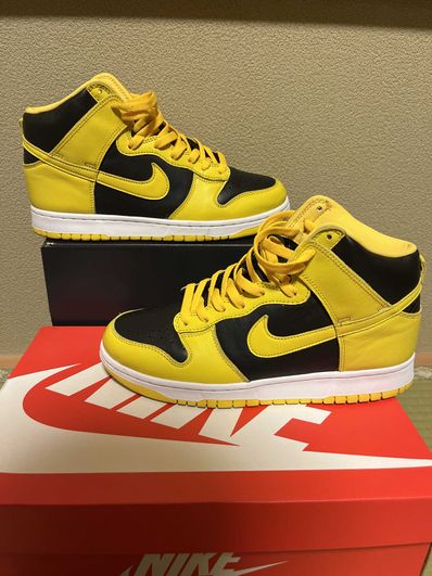 Nike Dunk High "Black/Varsity Maize"