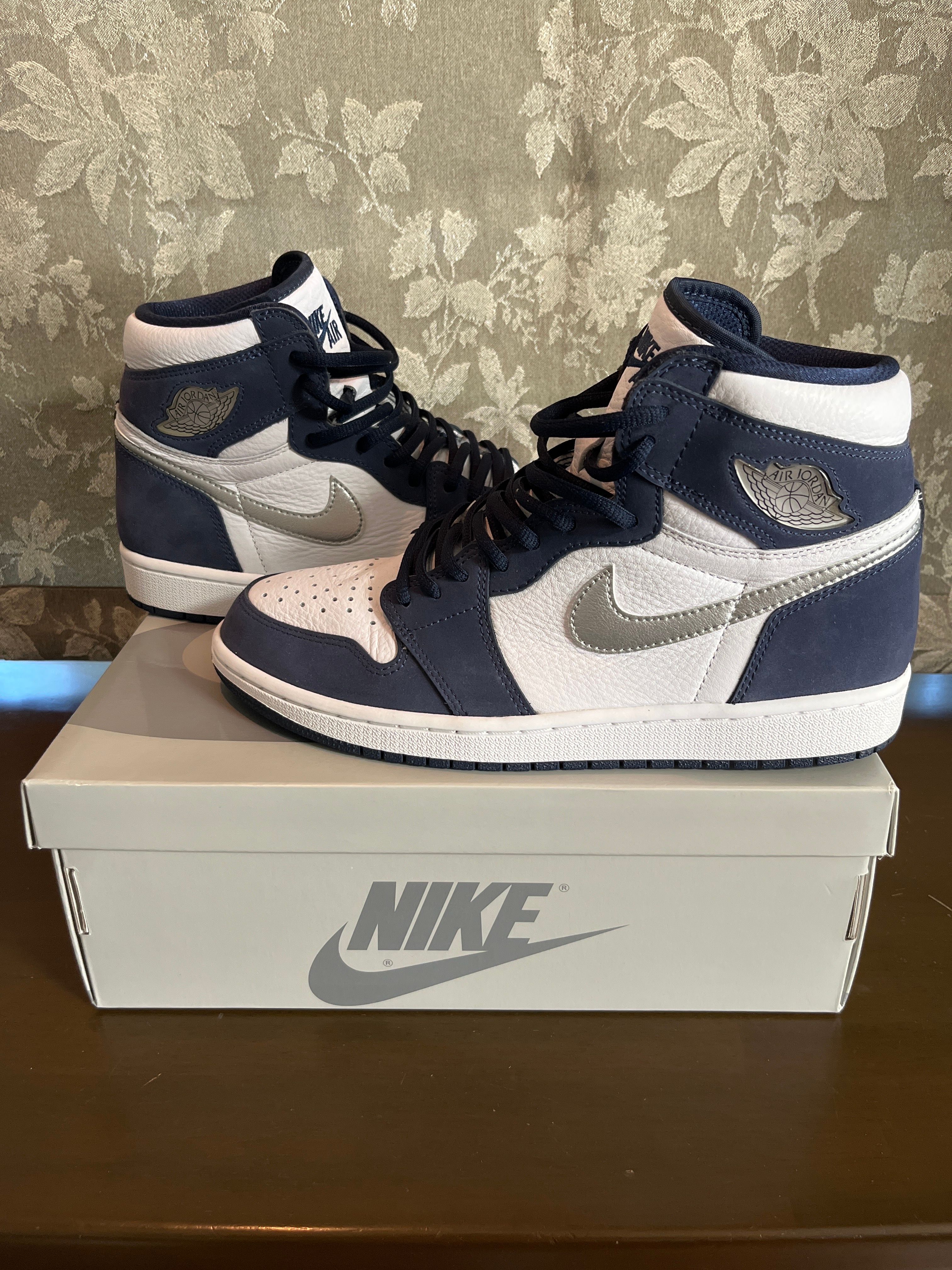 Nike Air Jordan 1 High OG CO.JP "White/Midnight Navy" (2020)(ブリーフケースなし)
